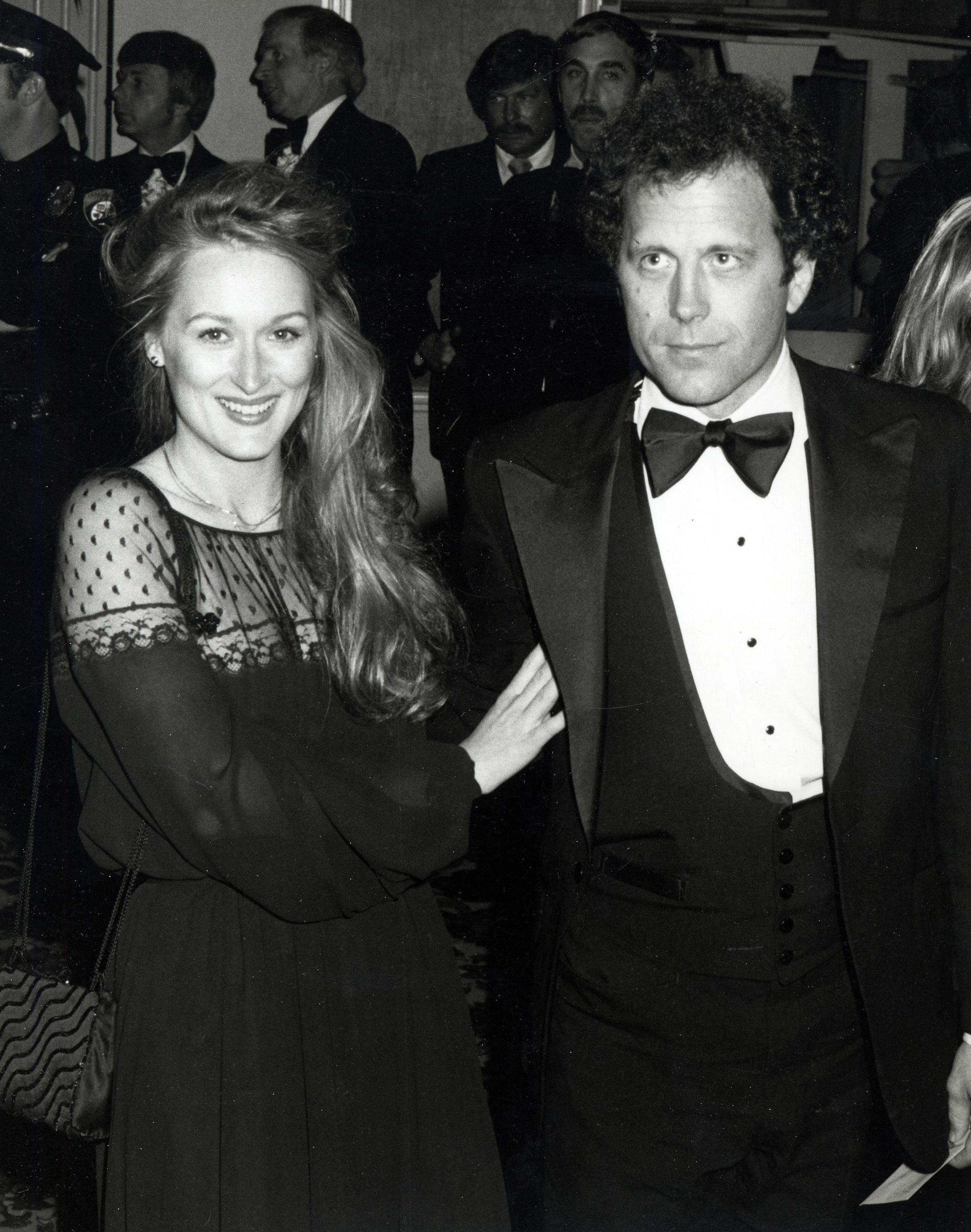 Meryl Streep and husband Don Gummer attend the 1979 Academy Awards where she was nominted for Best Supporting Actress for her role in The Deer Hunter.