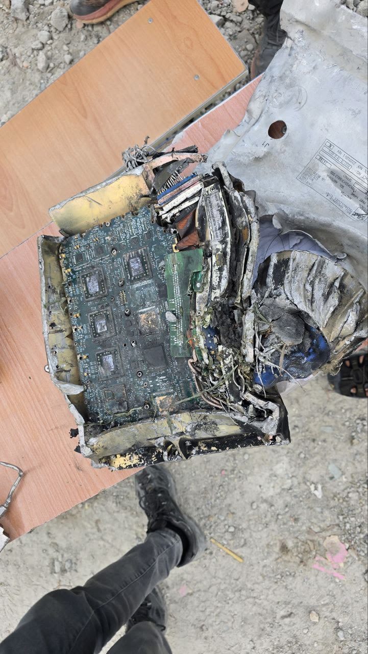 Photos appear to show US Tomahawk missile fragments at site of deadly Iran school strike 