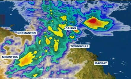 North Queensland rain radar