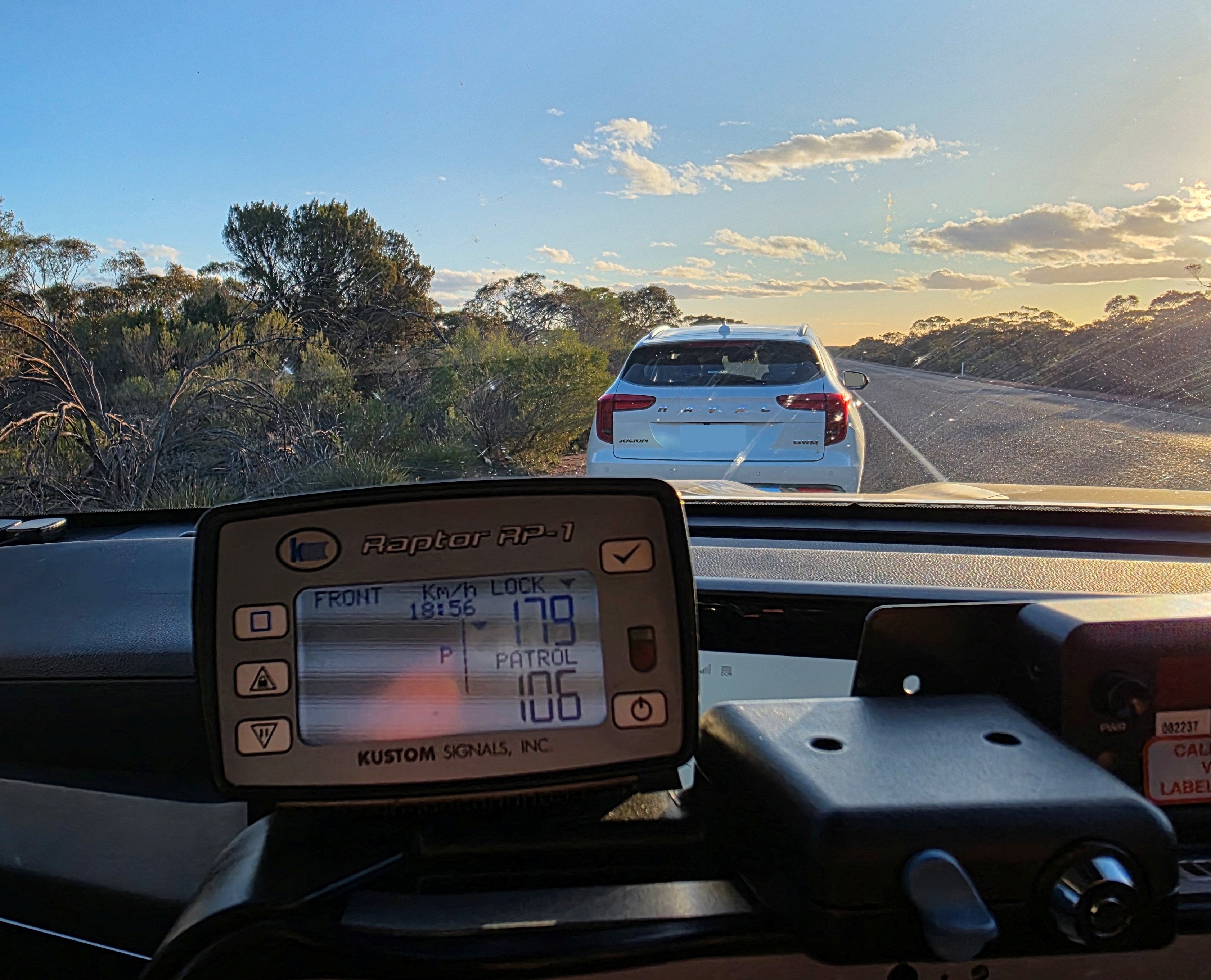 Driver cops massive fine after allegedly being caught doing 179km/h