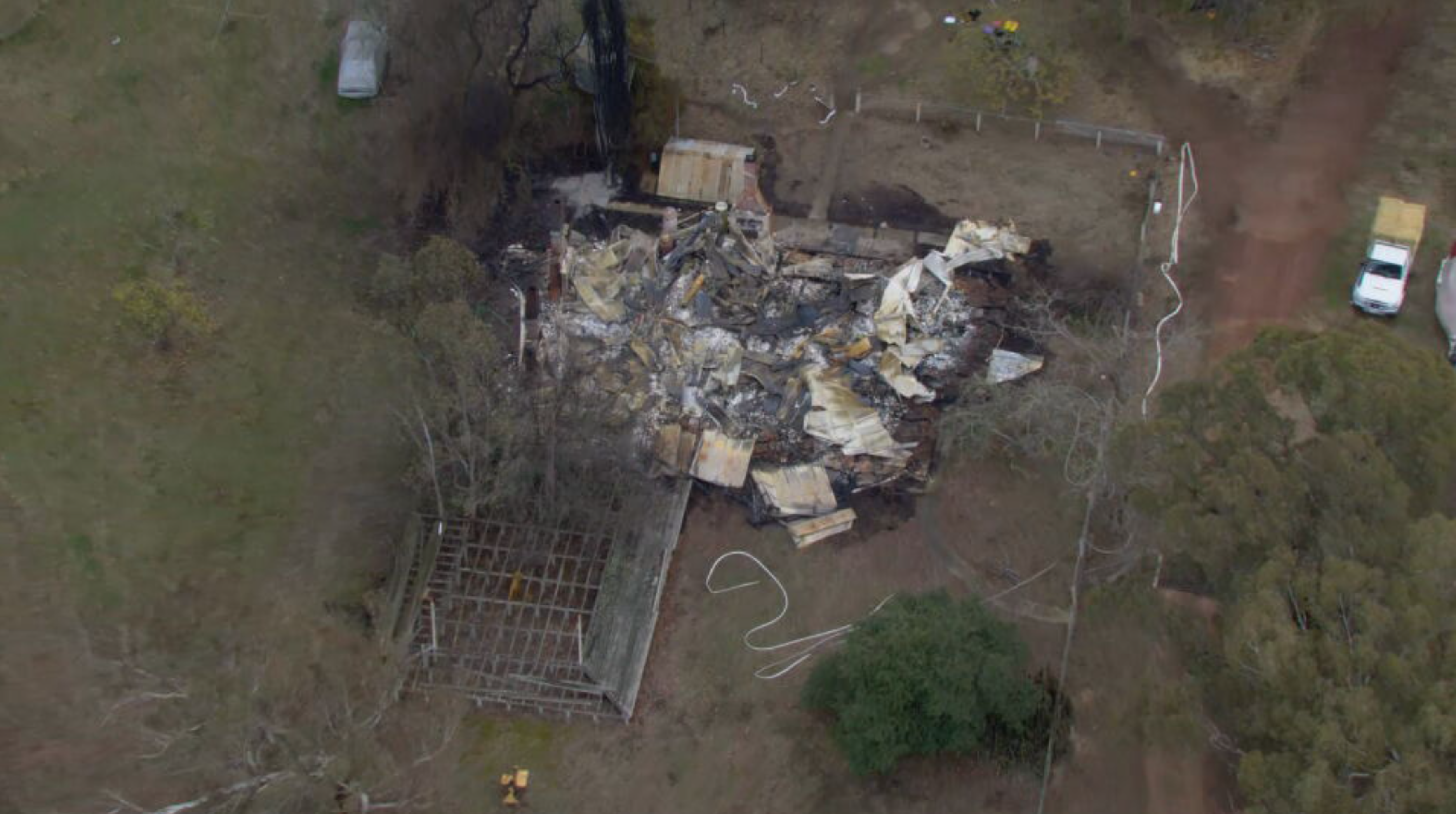 Armed intruders assault man before burning his home to the ground 