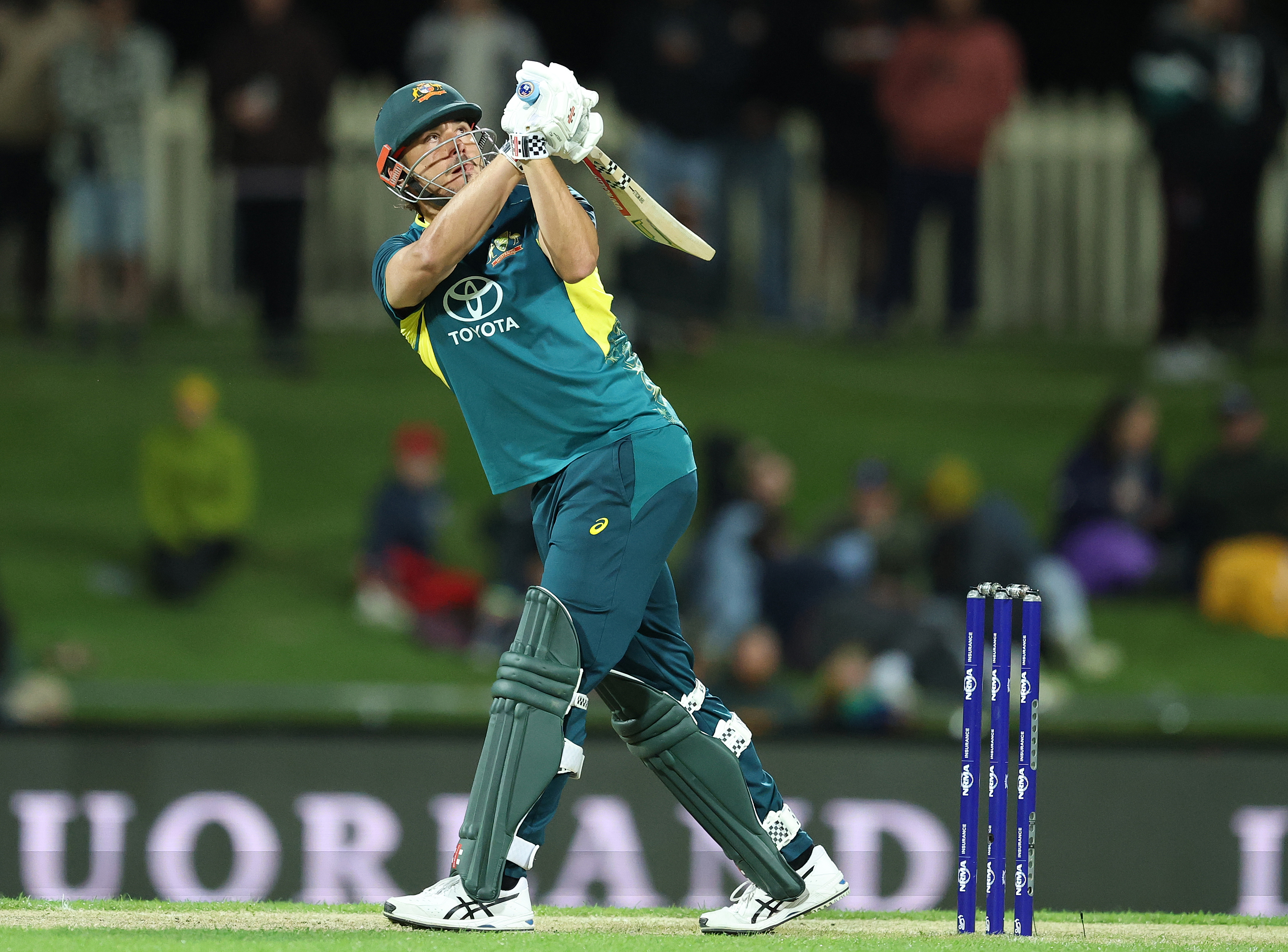 Marcus Stoinis smacked 61 runs off 27 balls in the third T20 match against Pakistan.