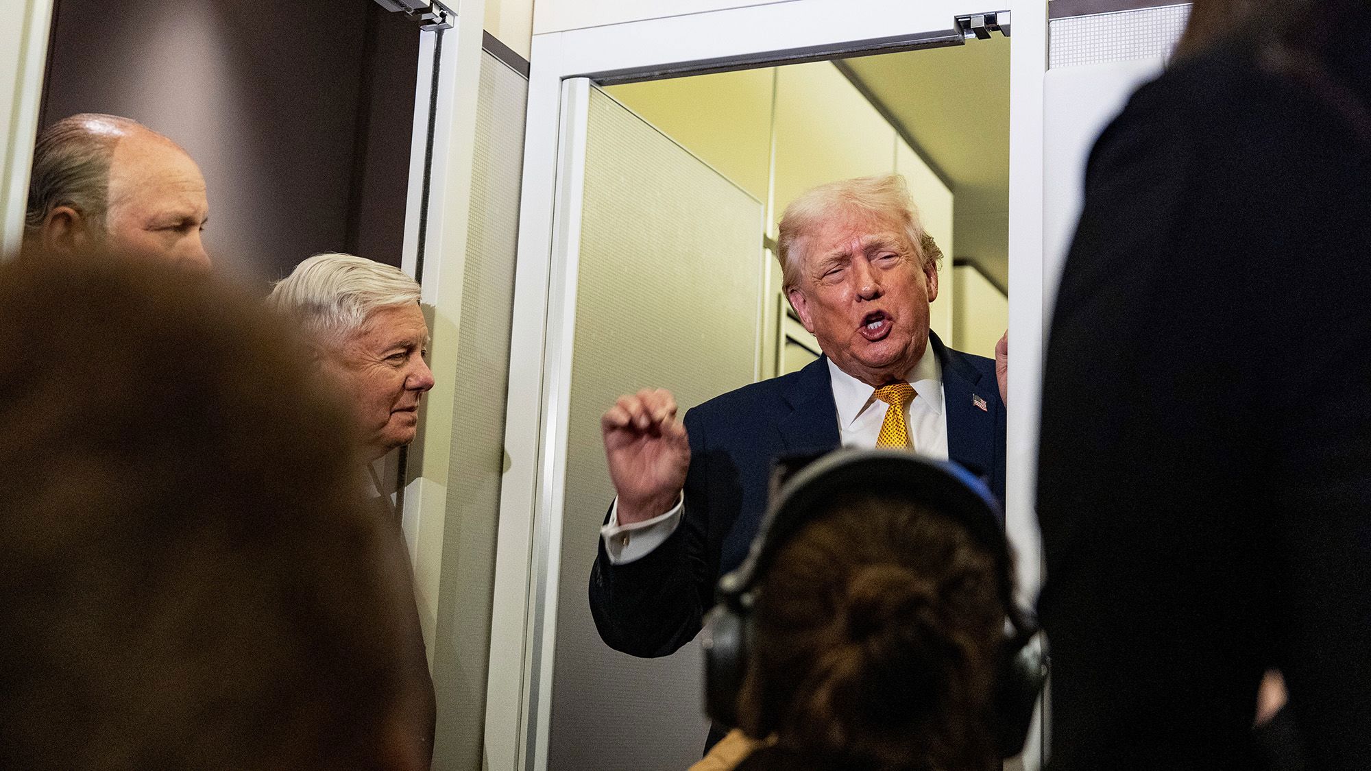 Donald Trump has previously claimed the USA needs Greenland for "national security" reasons.