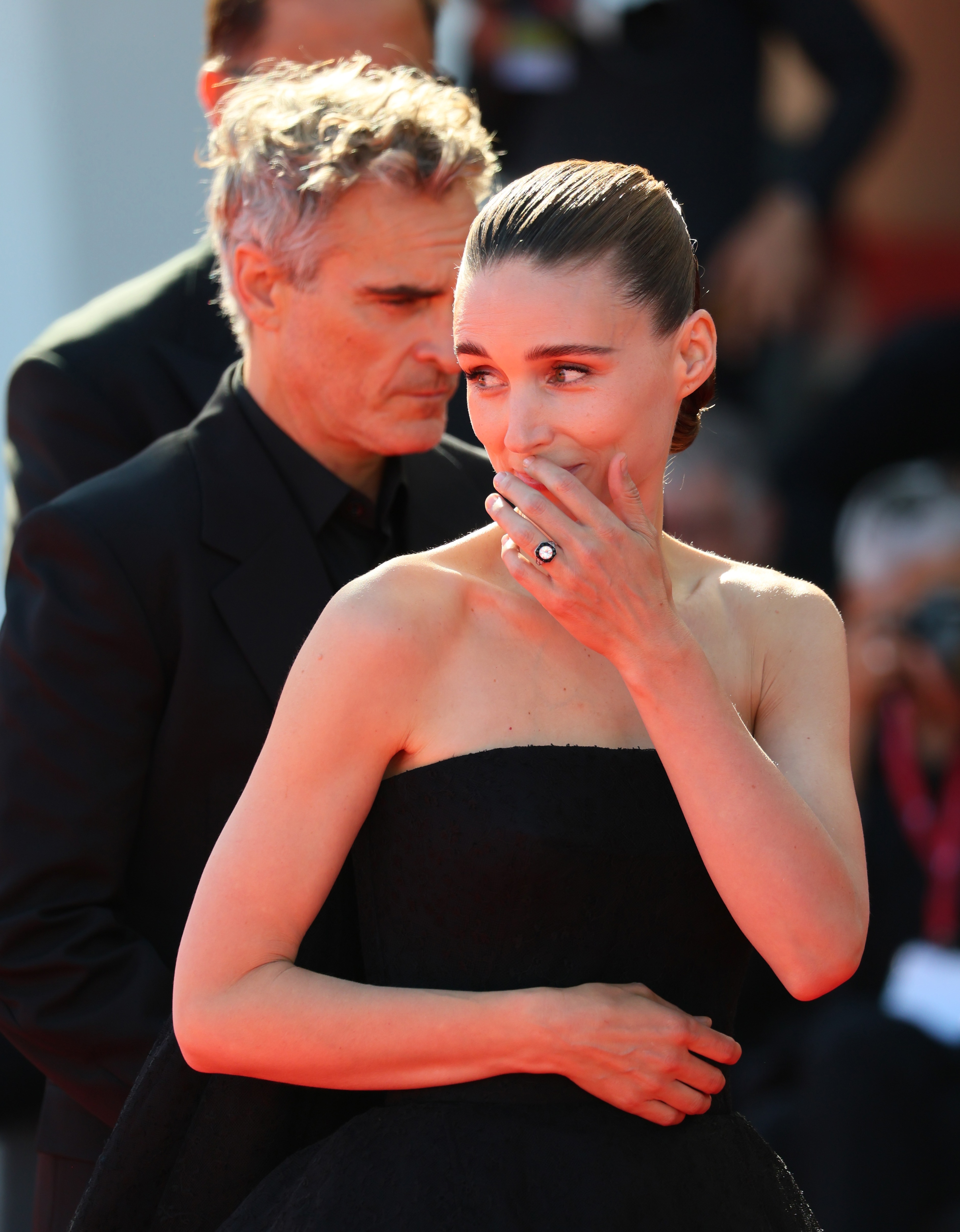 Joaquin Phoenix and Rooney Mara