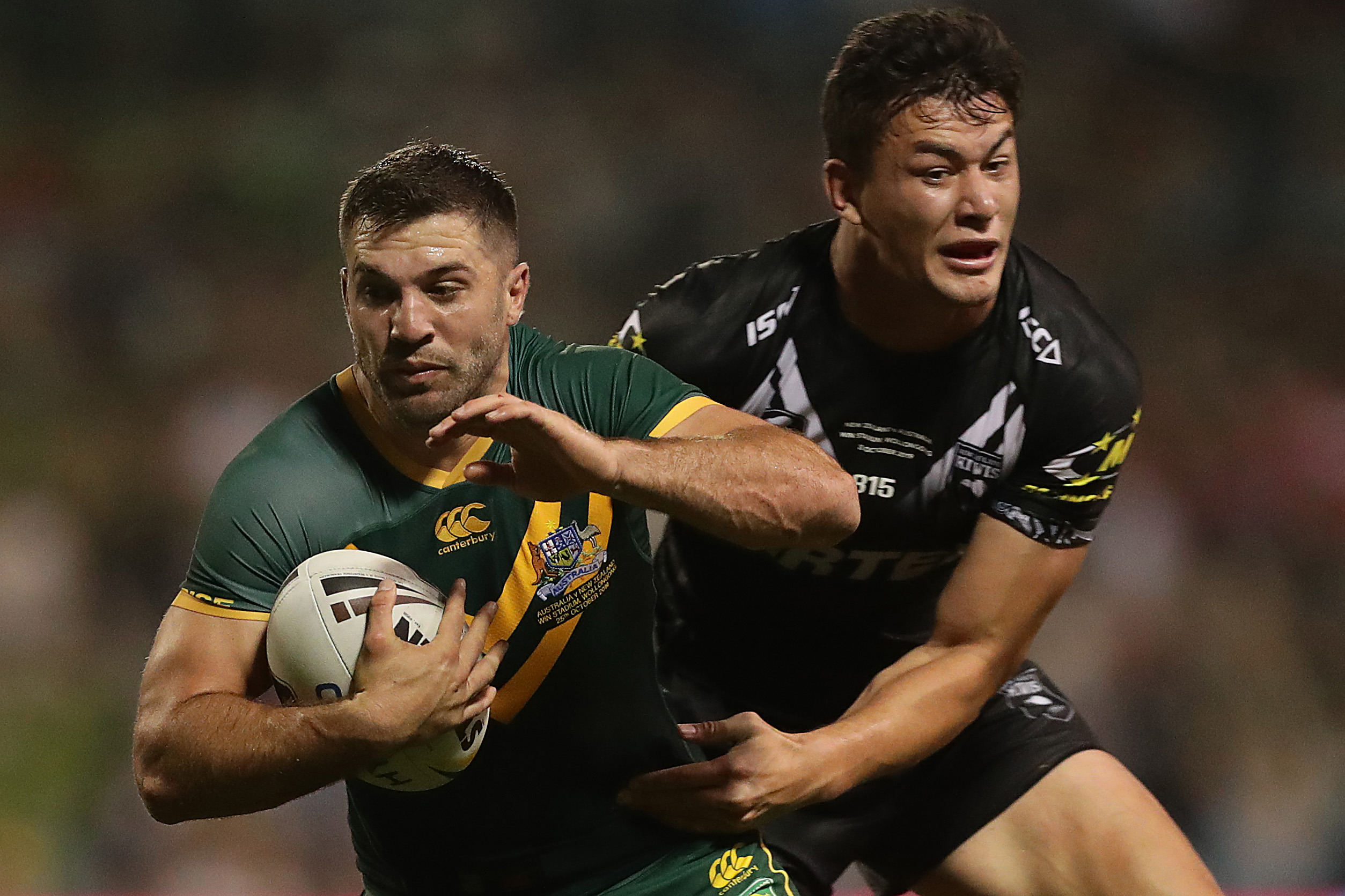 Kangaroos fullback and captain James Tedesco.