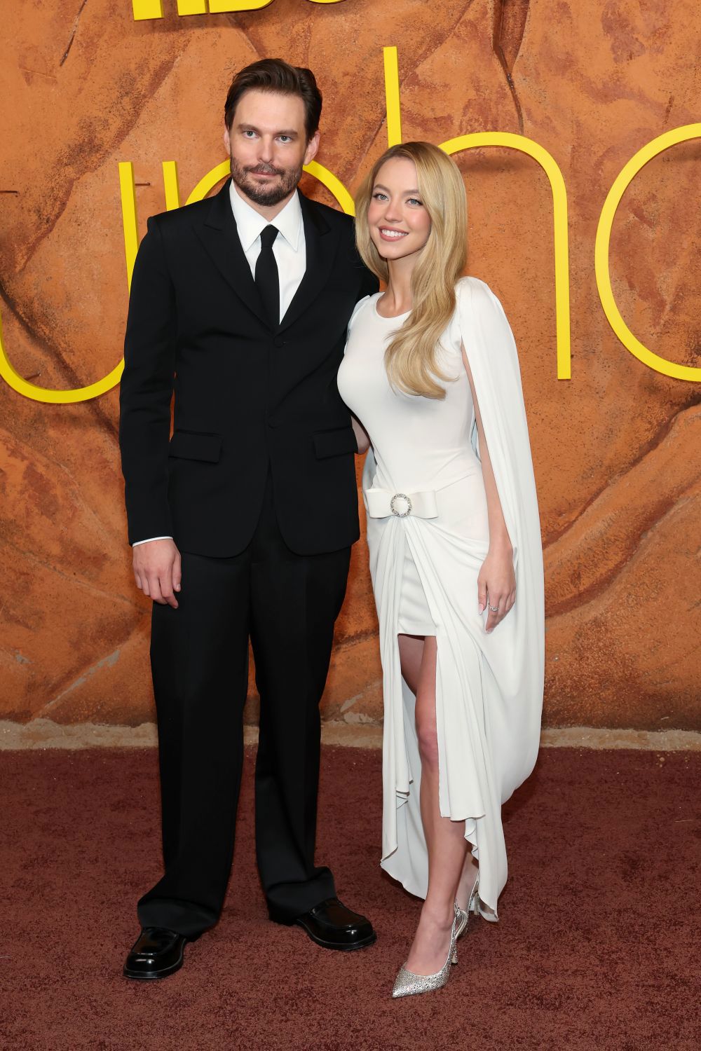 Sam Levinson and Sydney Sweeney attend the Los Angeles Premiere of HBO's 