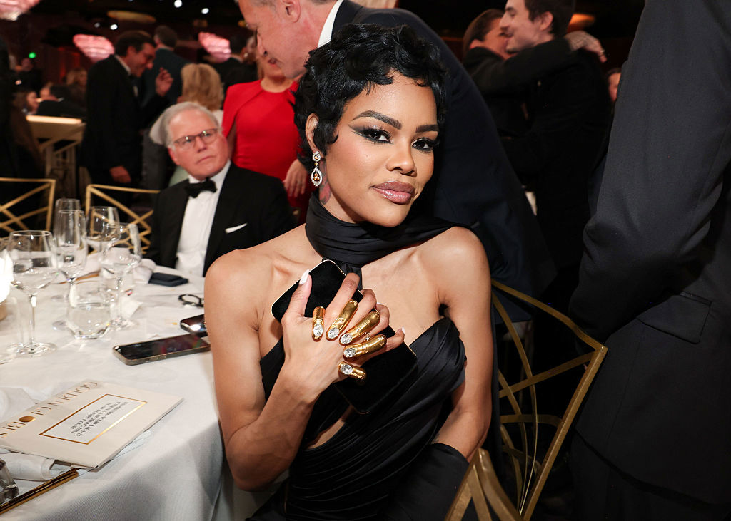 Teyana Taylor at the 83rd Annual Golden Globes, 2026