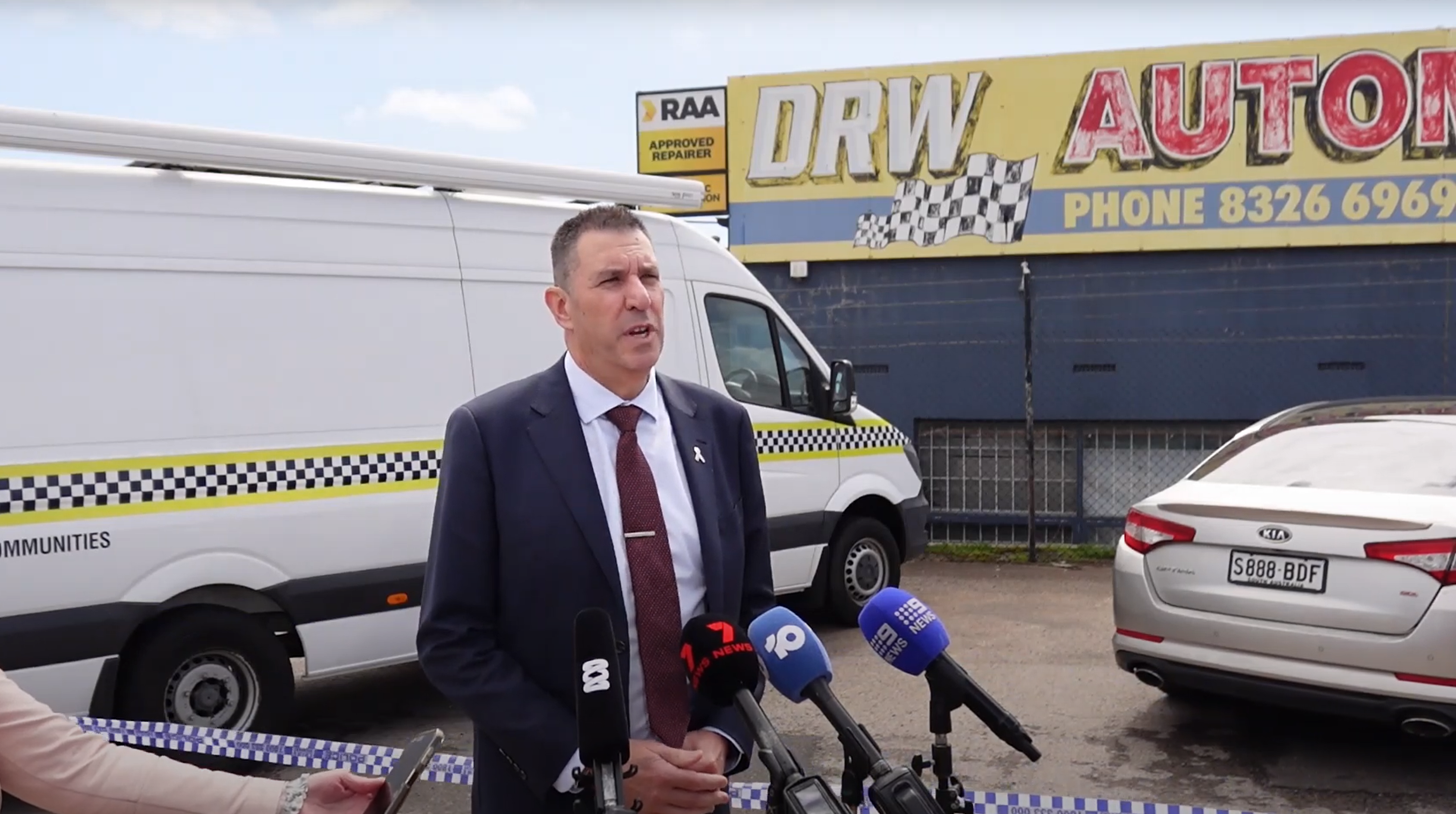 Detective Superintendent Darren Fielke