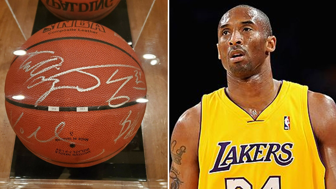 Kobe signed ball online