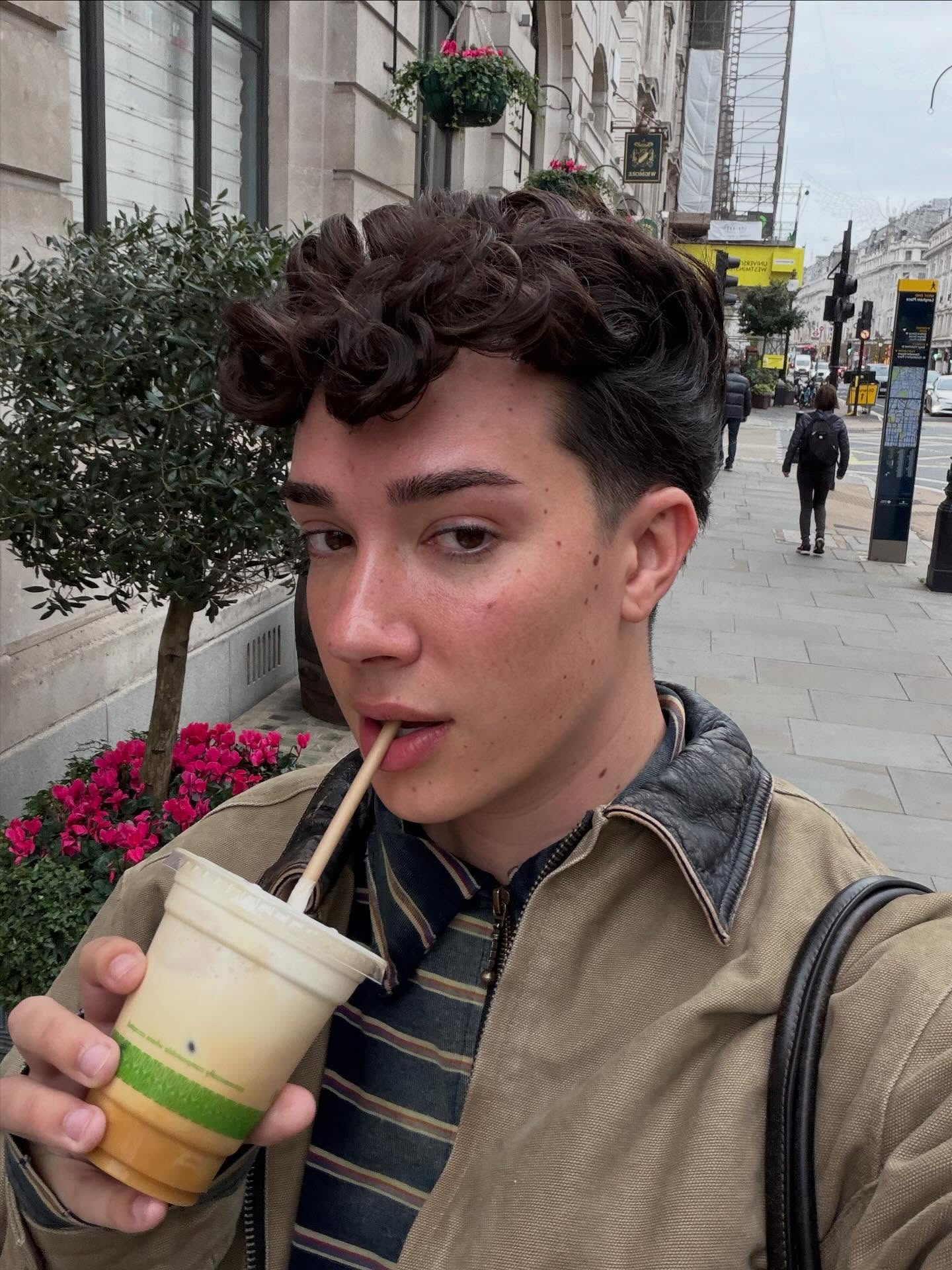 US beauty influencer James Charles