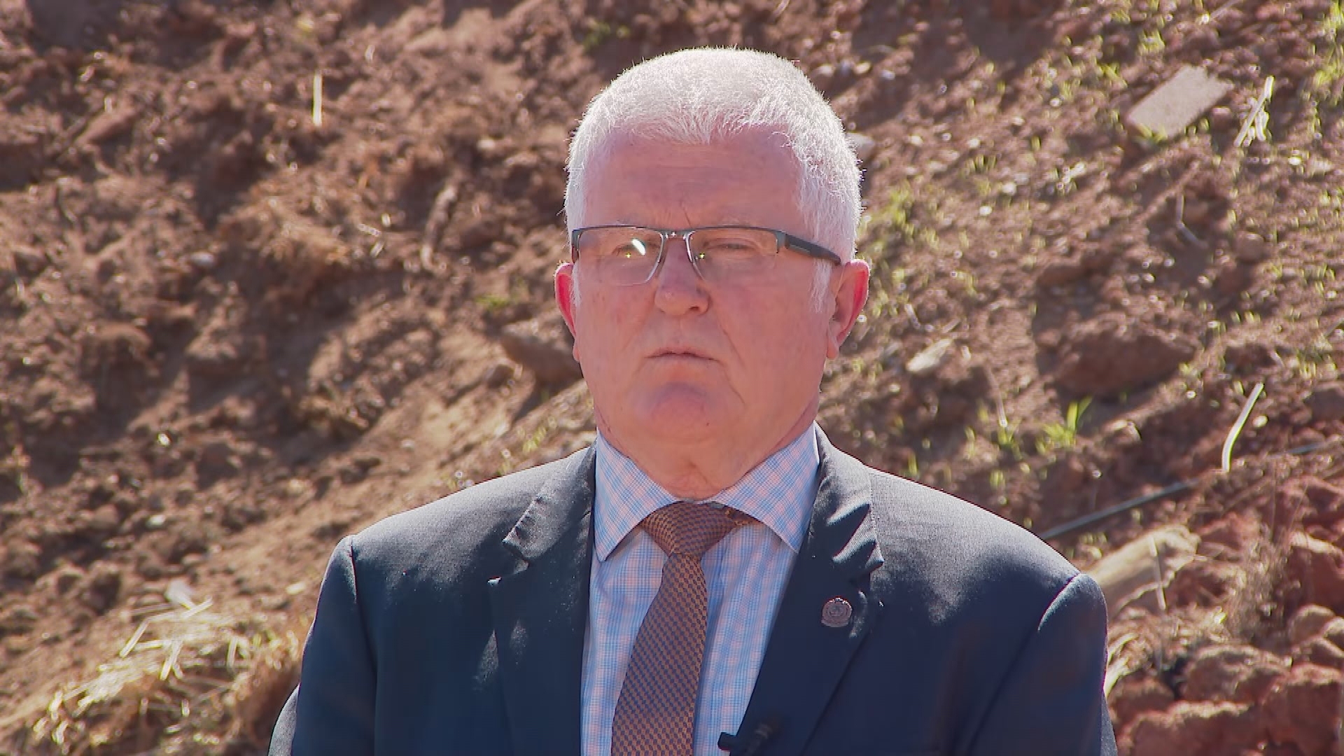 Detective Superintendent Des Bray on the search for Geoffrey McLean's remains.