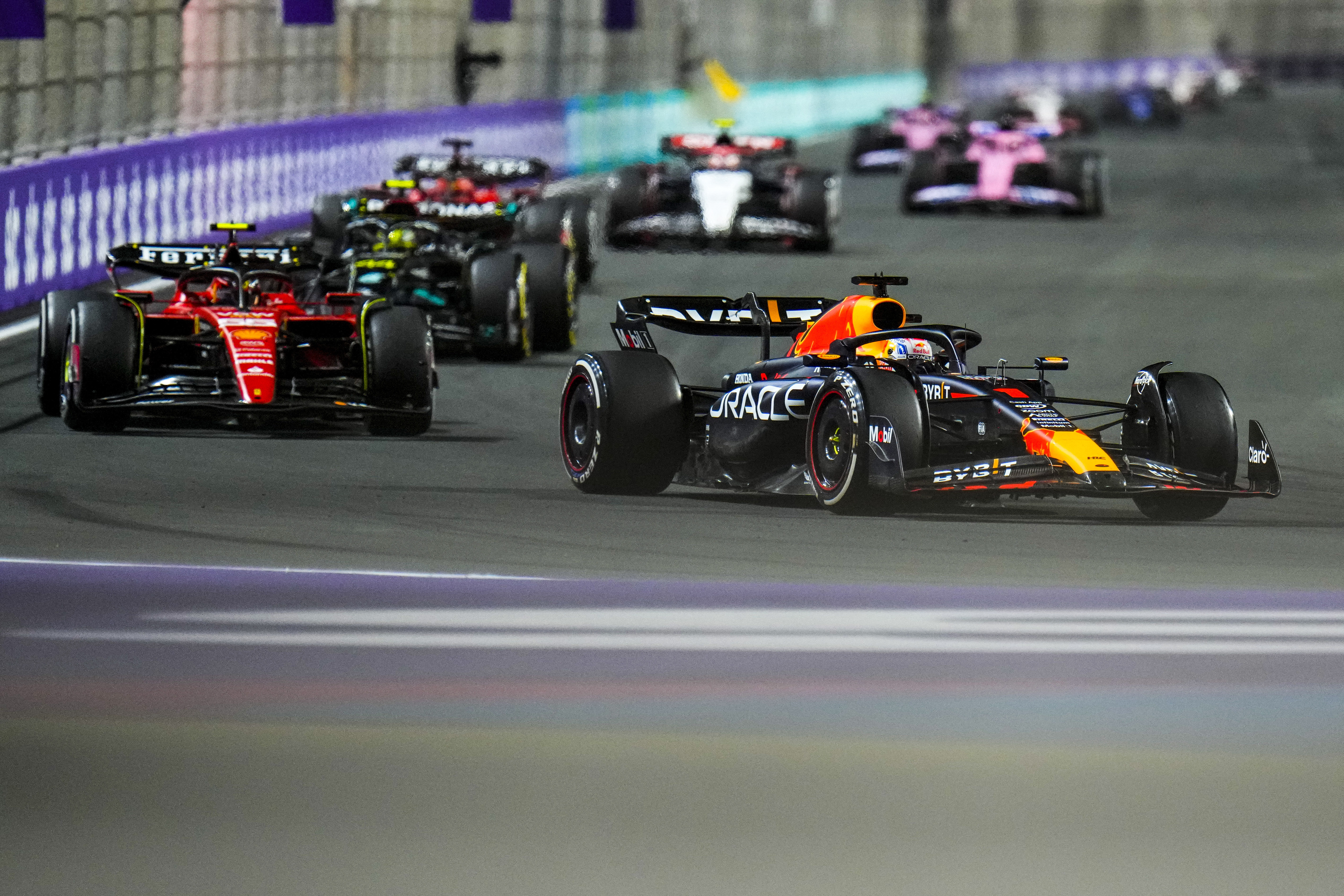 Max Verstappen at the Saudi Arabian Grand Prix