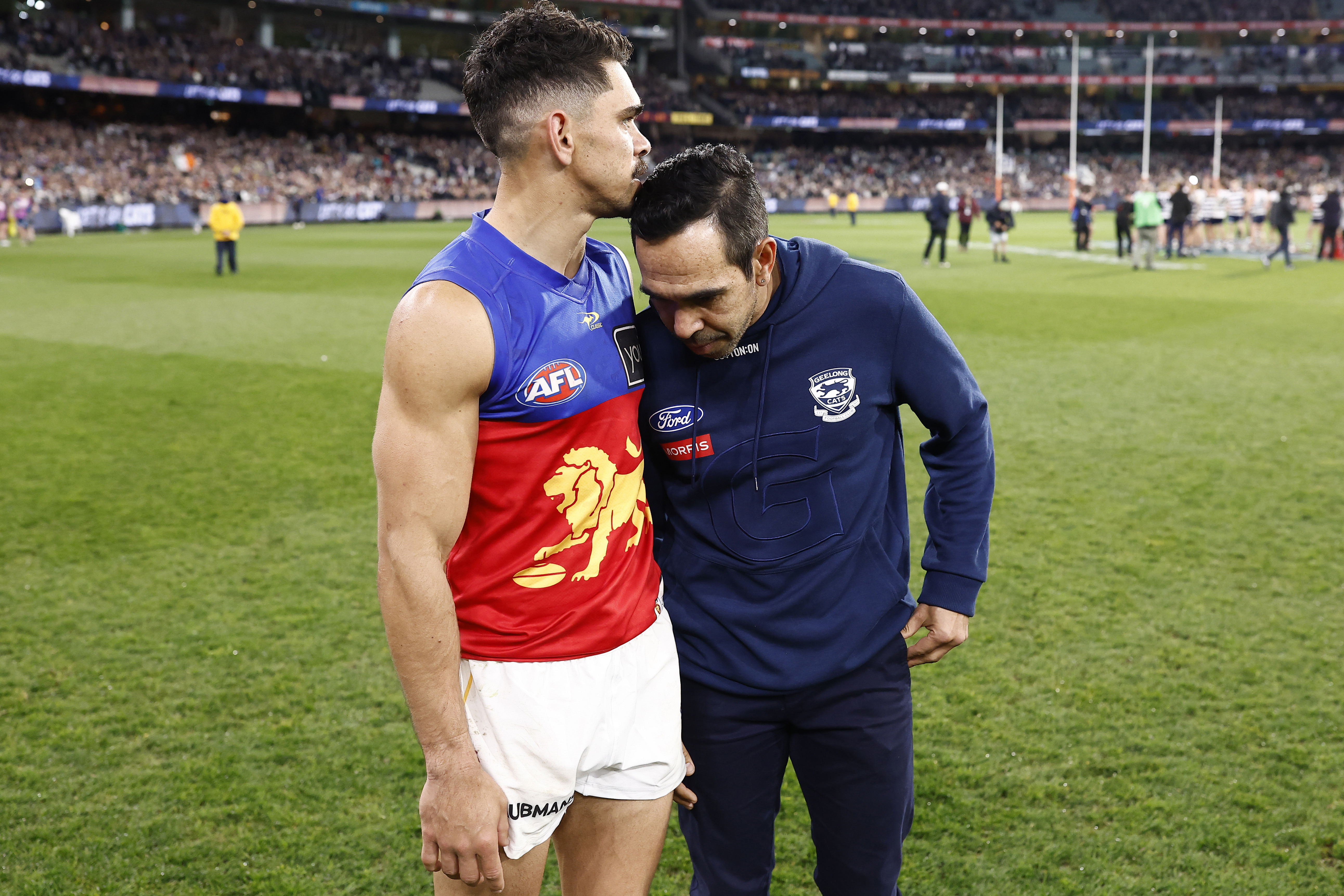 Eddie Betts provided a character reference for Cameron.