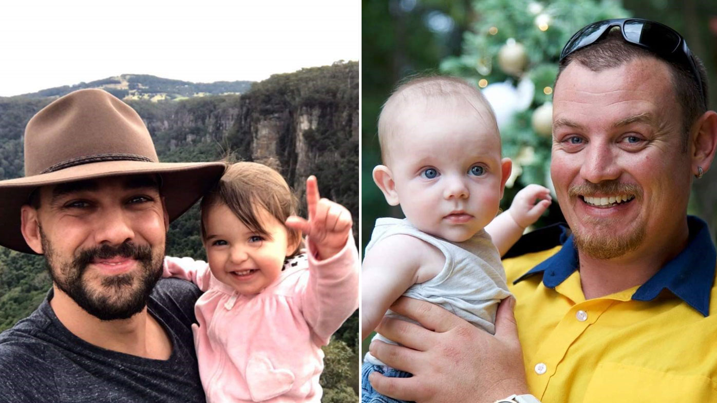 Sydney dads Geoffrey Keaton and Andrew O'Dwyer were killed when a fire truck rolled as they fought bushfires in NSW.