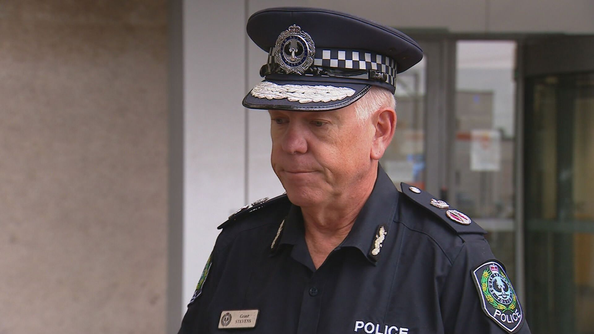 SA Police Commissioner Grant Stevens