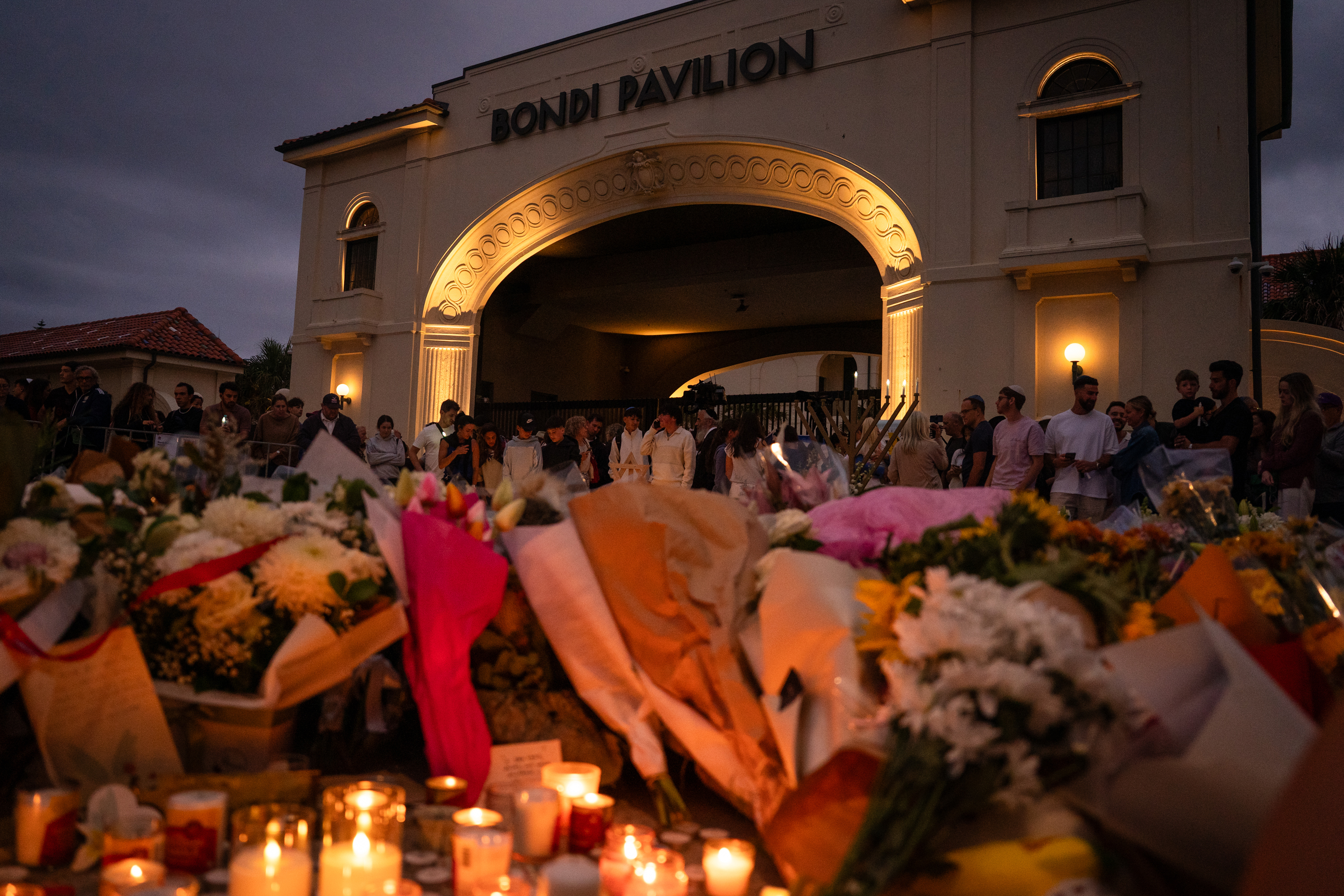 Bondi Pavilion vigil
