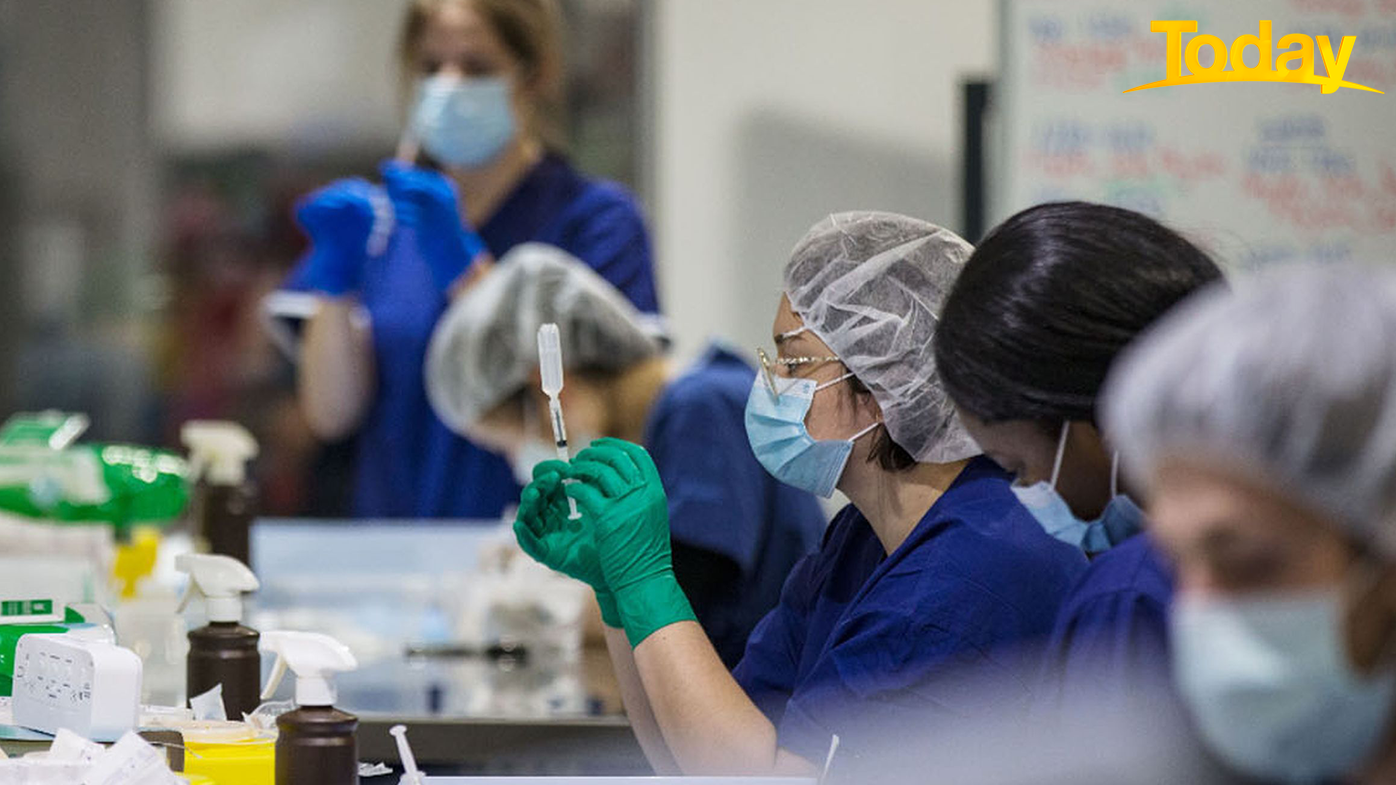 There has been a surge of people seeking the coronavirus vaccination across Melbourne.