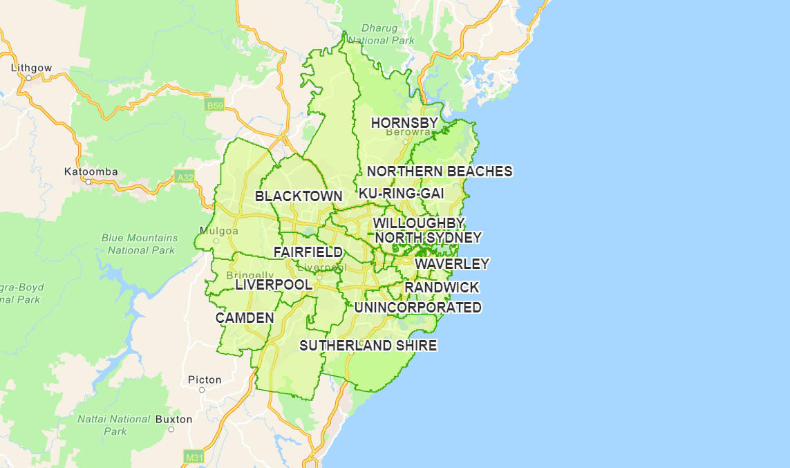 The difference between metro and Greater Sydney explained ...