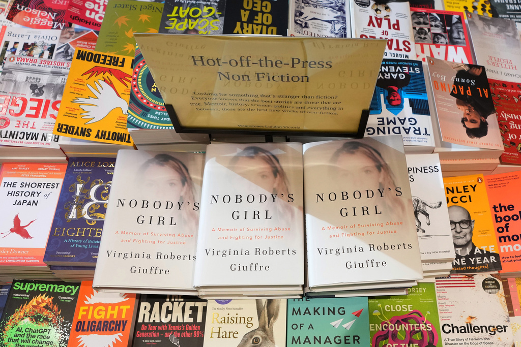 Virginia Giuffre's memoir "Nobody's Girl"