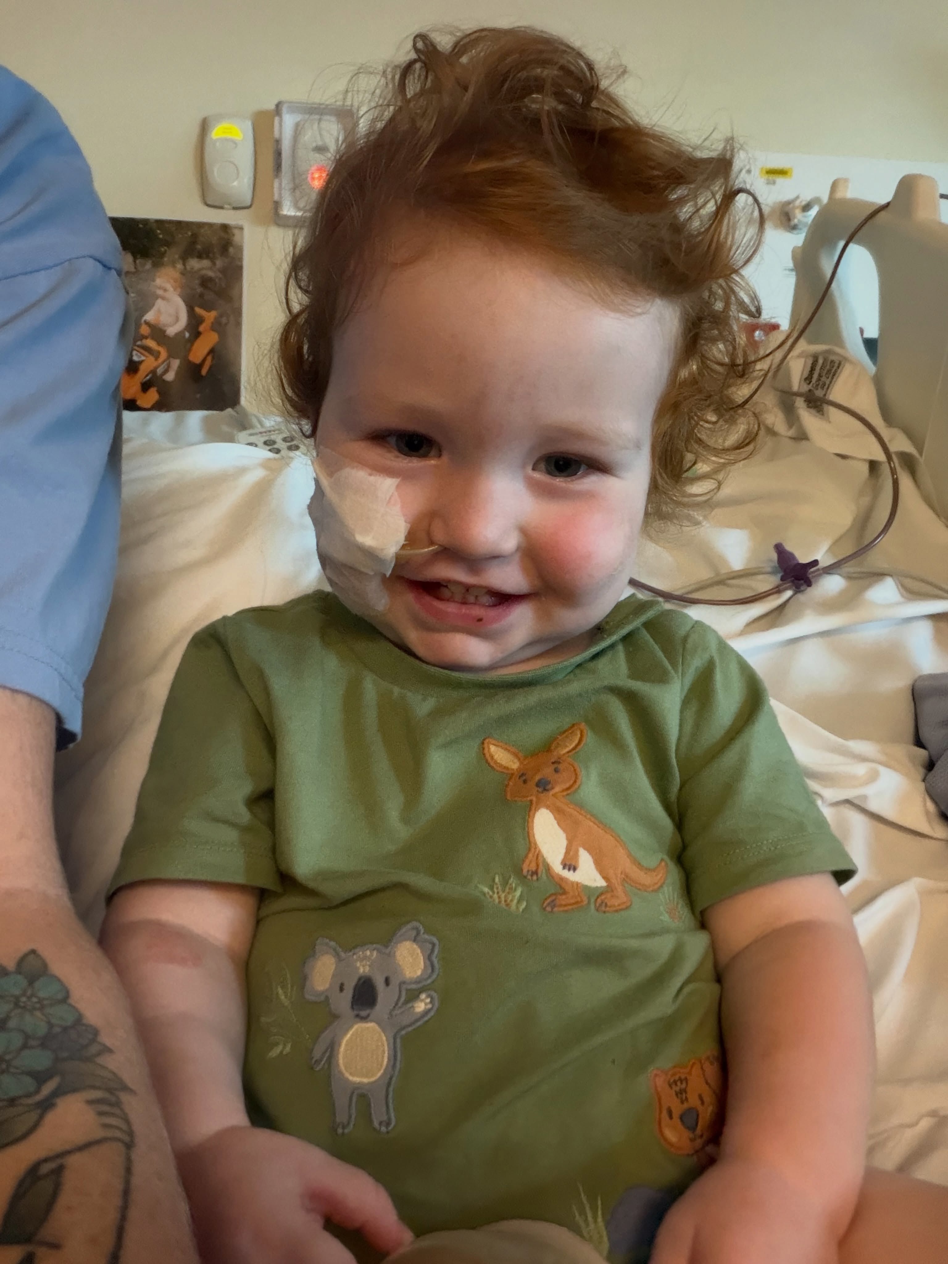 Gold Coast toddler Dusty Wildman.