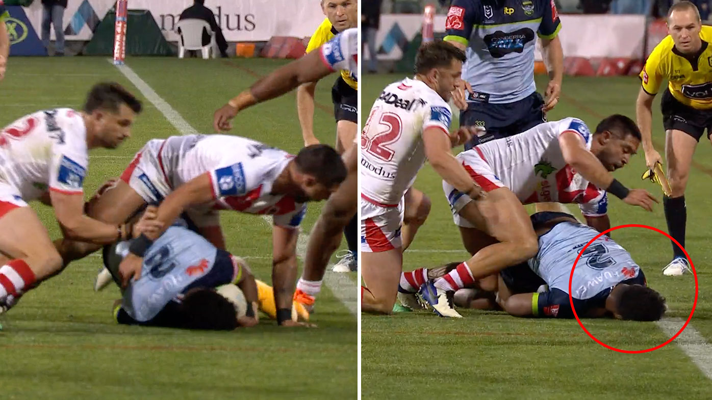 Was Semi Valemei held before going into touch? 