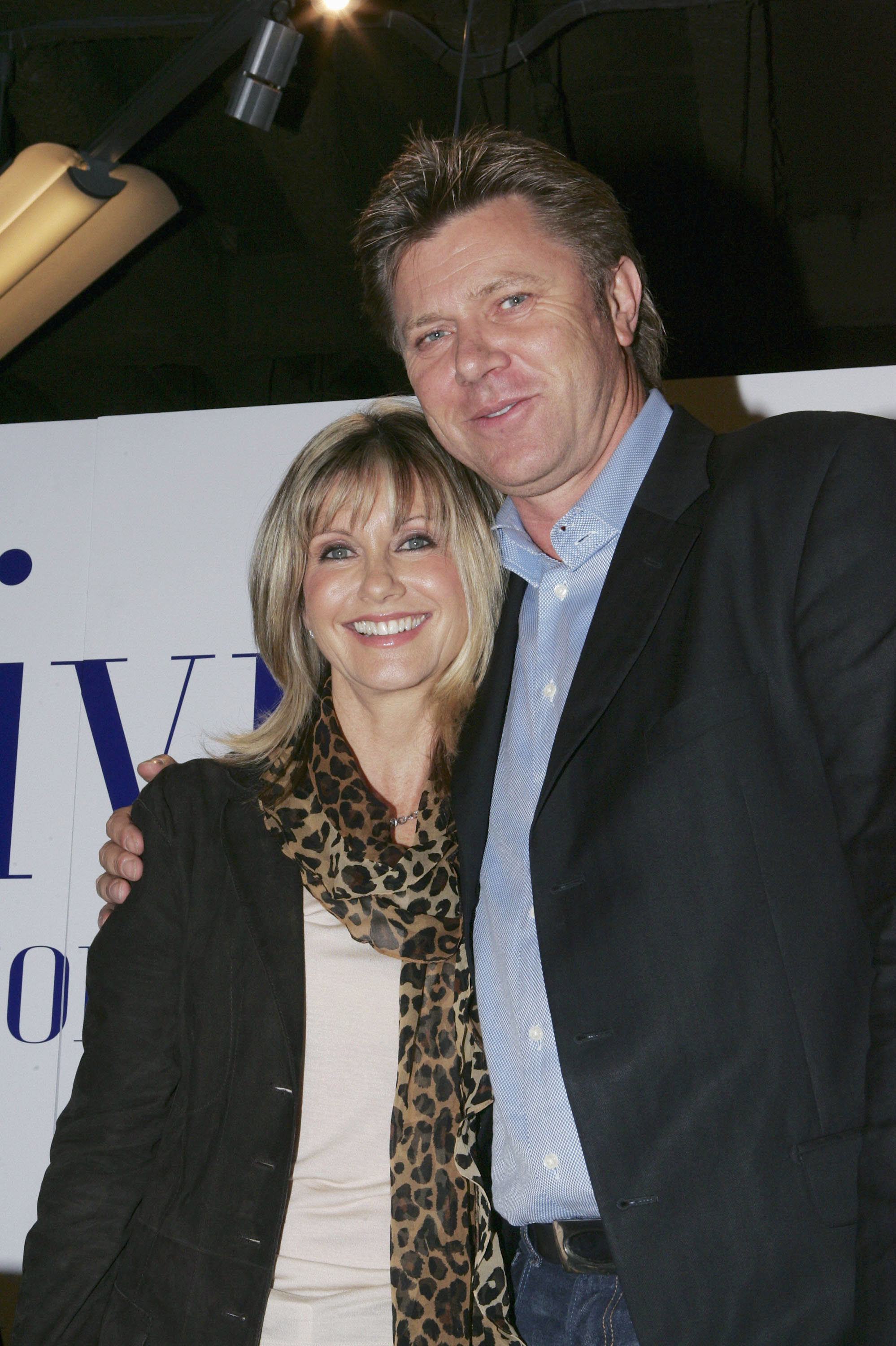 Olivia Newton-John and Richard Wilkins