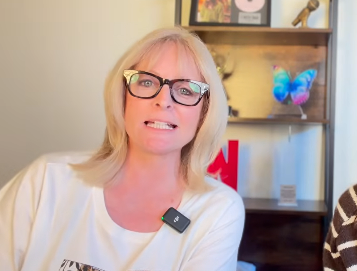 Abbey Romeo's mum, Christine 