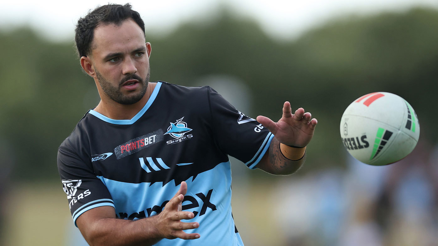 Cronulla player Braydon Trindall.