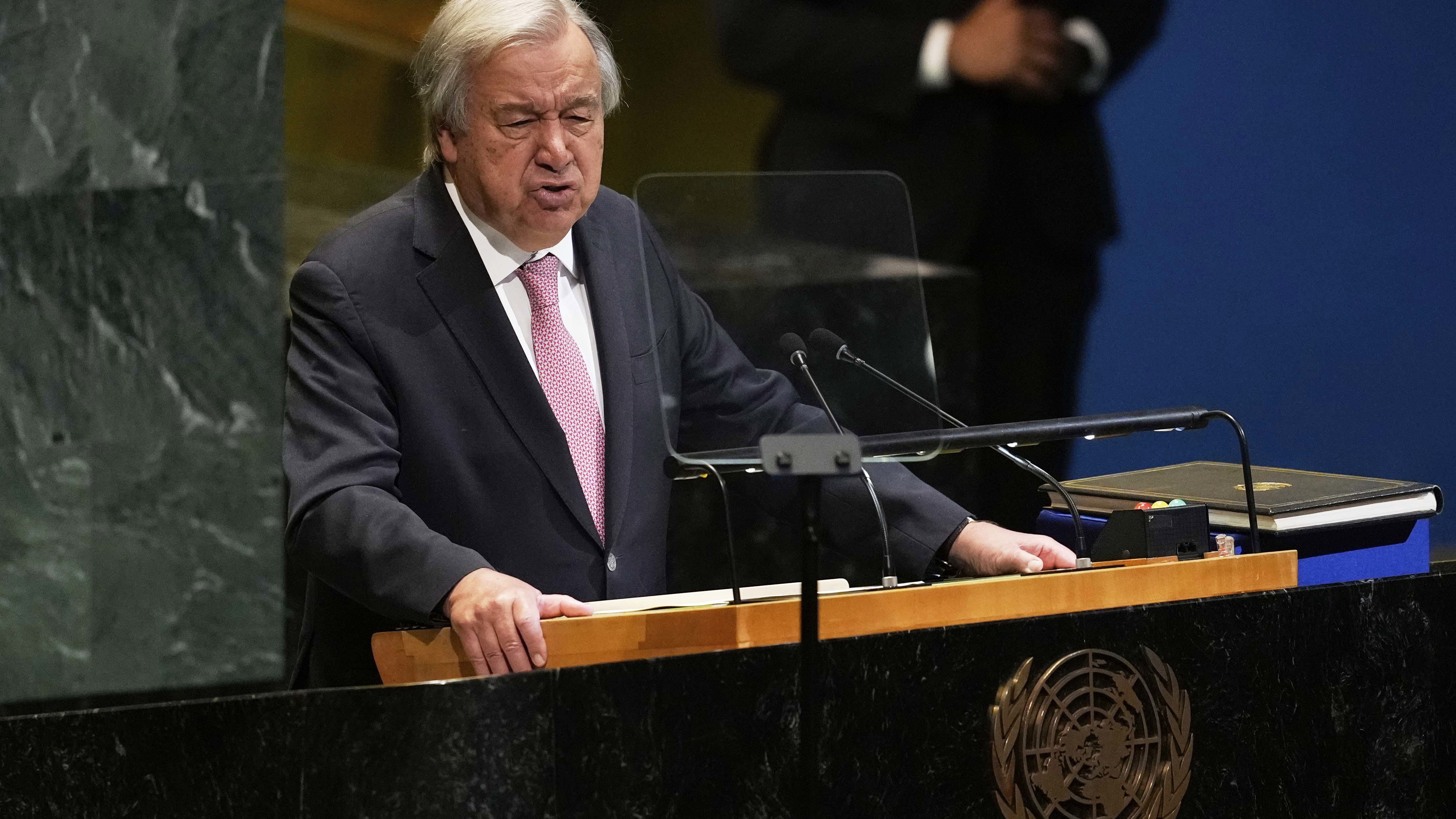 UN Secretary General Antonio Guterres condemned the Israeli attack on Hamas' headquarters in Doha.
