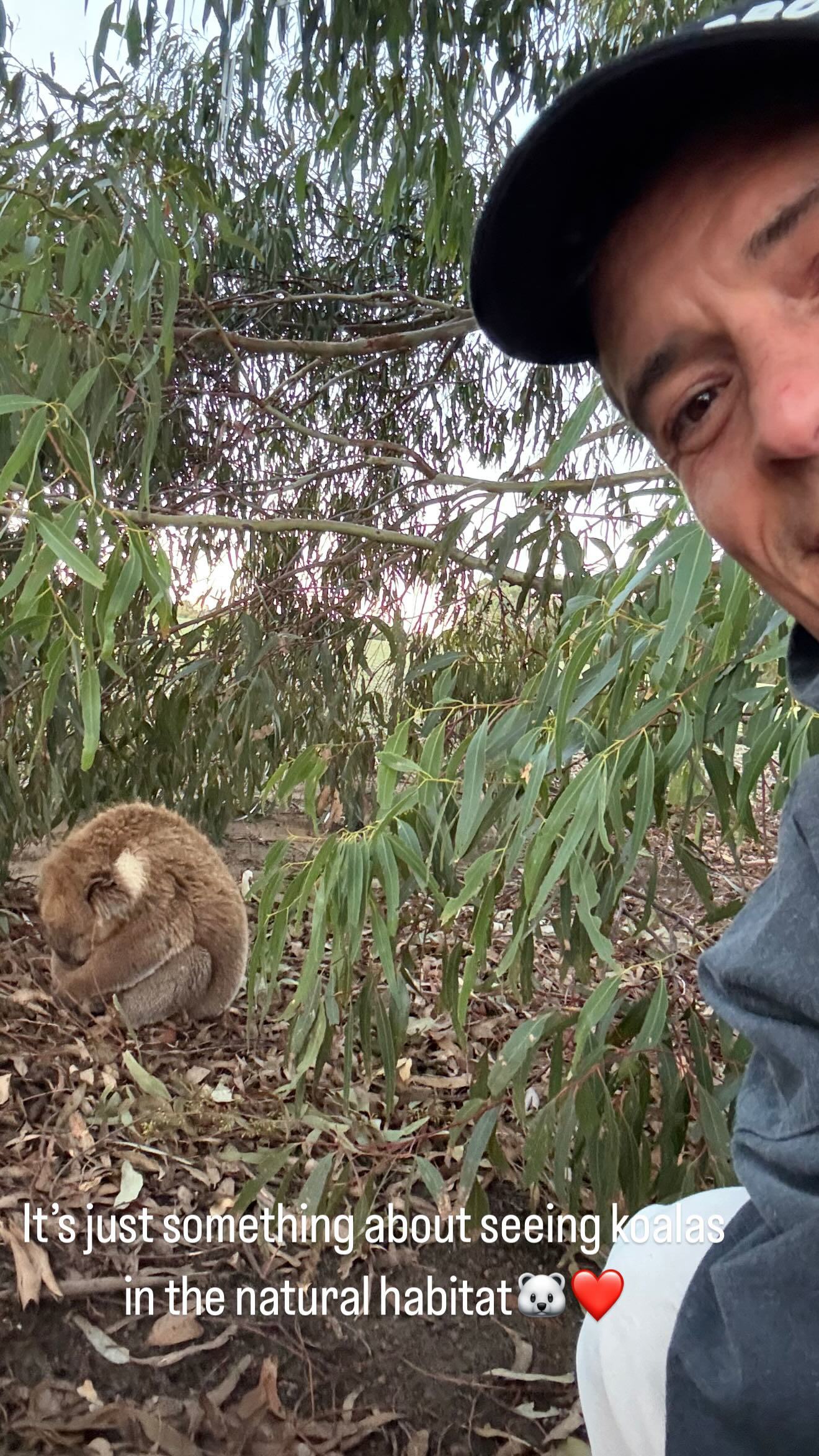 Orlando Bloom posts photo on Kangaroo Island