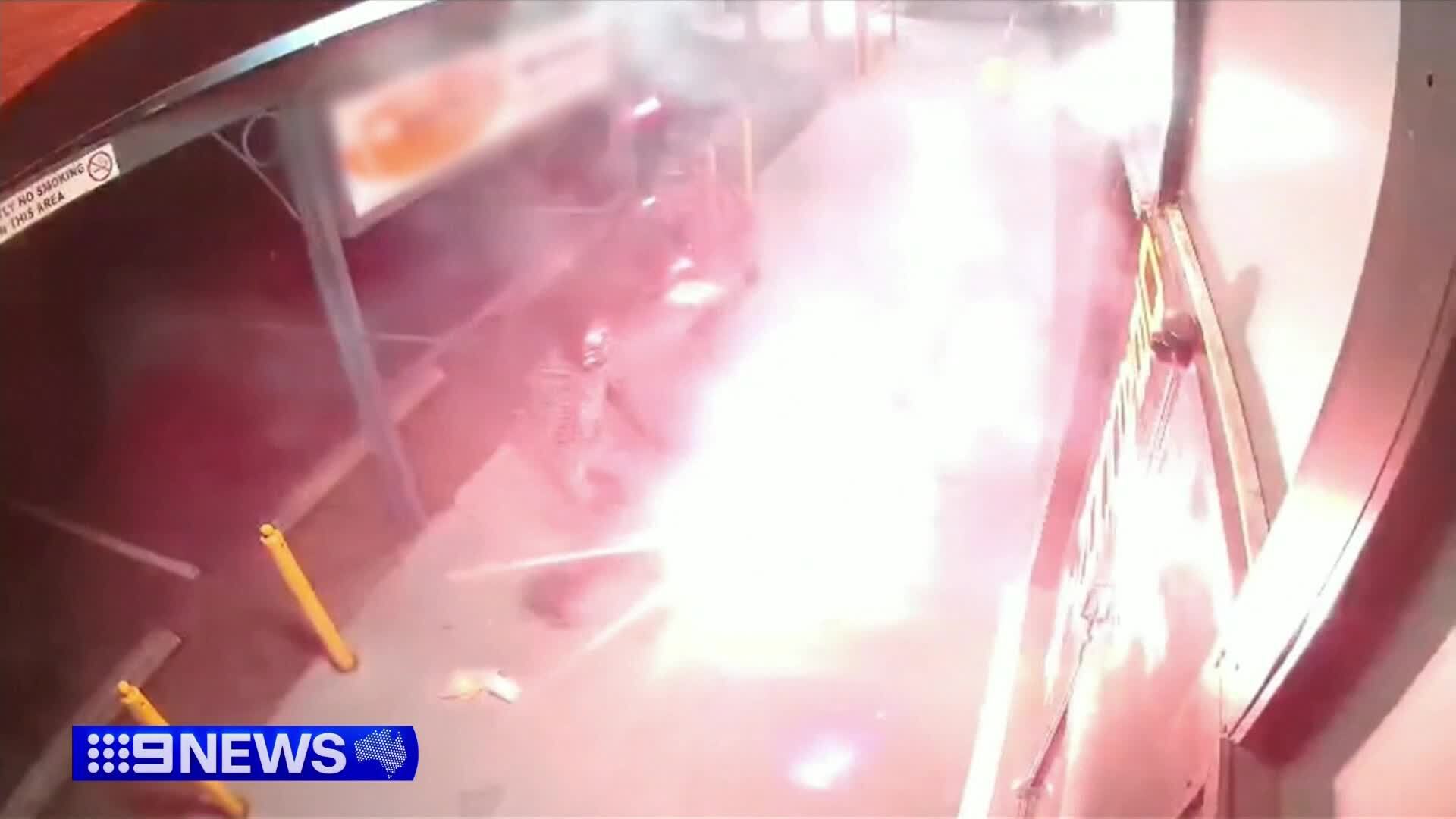 Mackay arson attack on tobacconist 