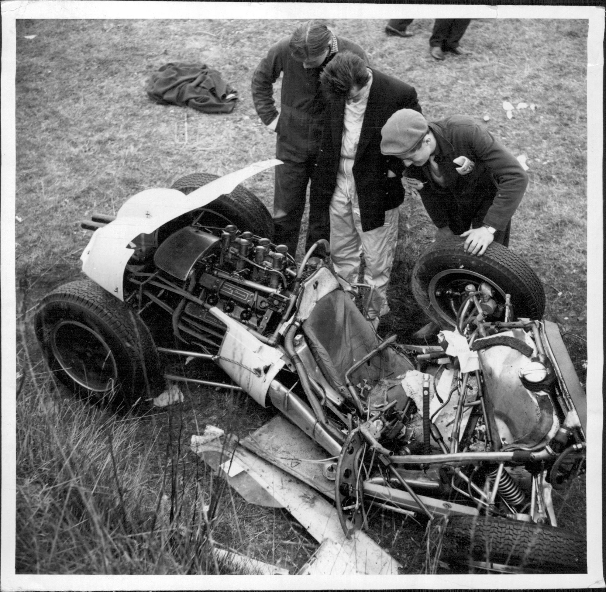 1962년 Goodwood 레이스 중 사고