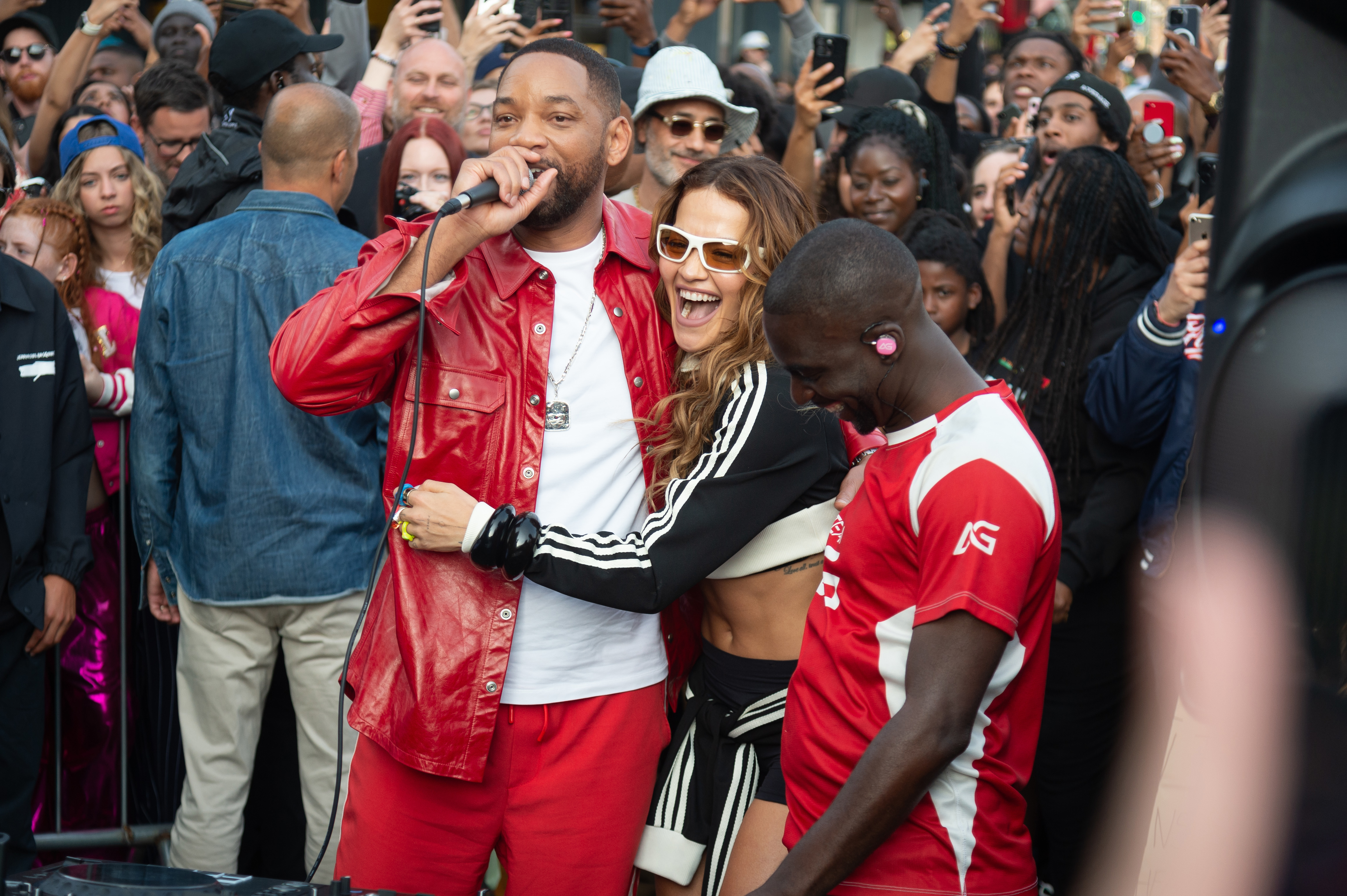 Will Smith and Rita Ora