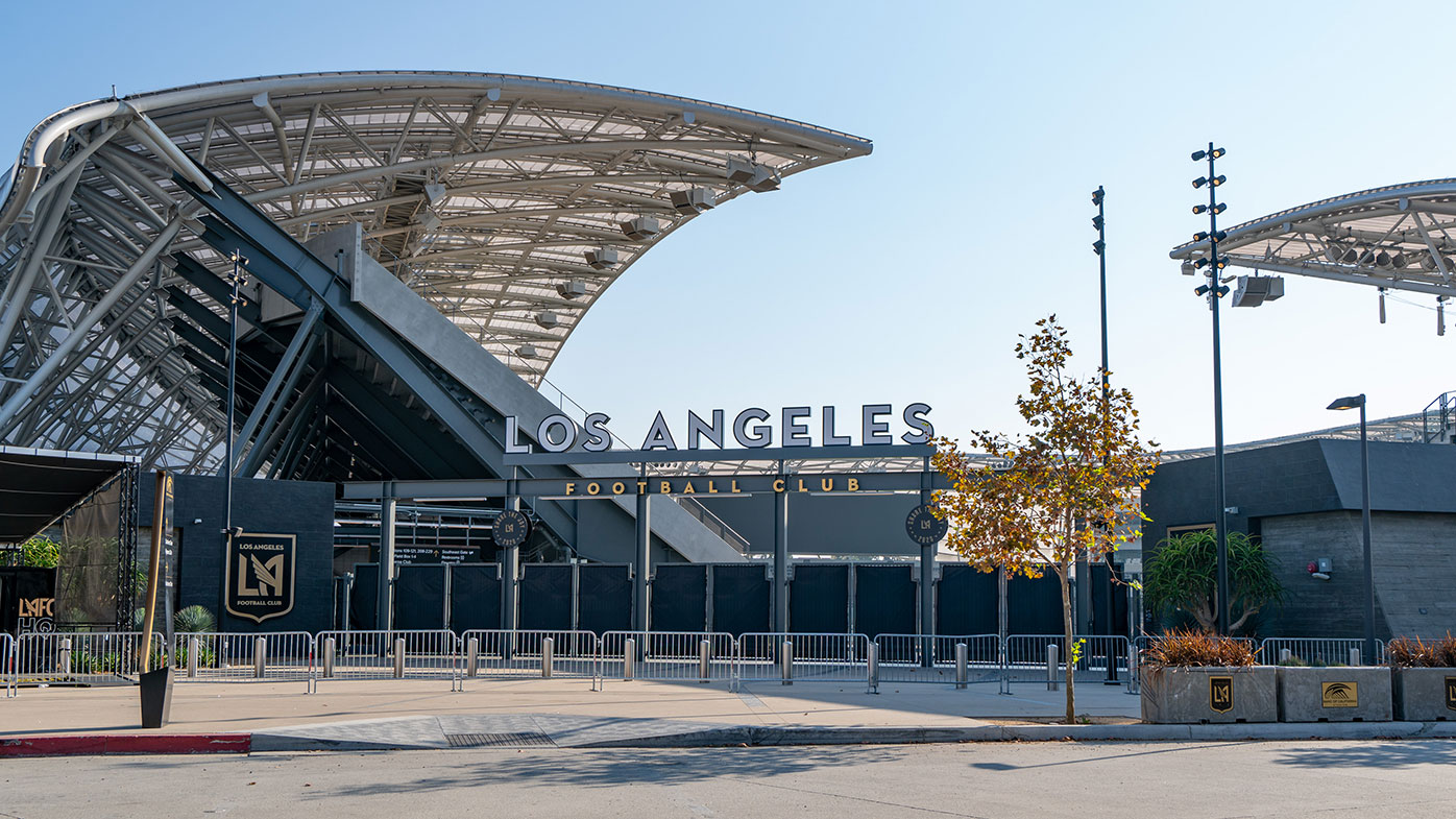  General views of the Banc of California Stadium