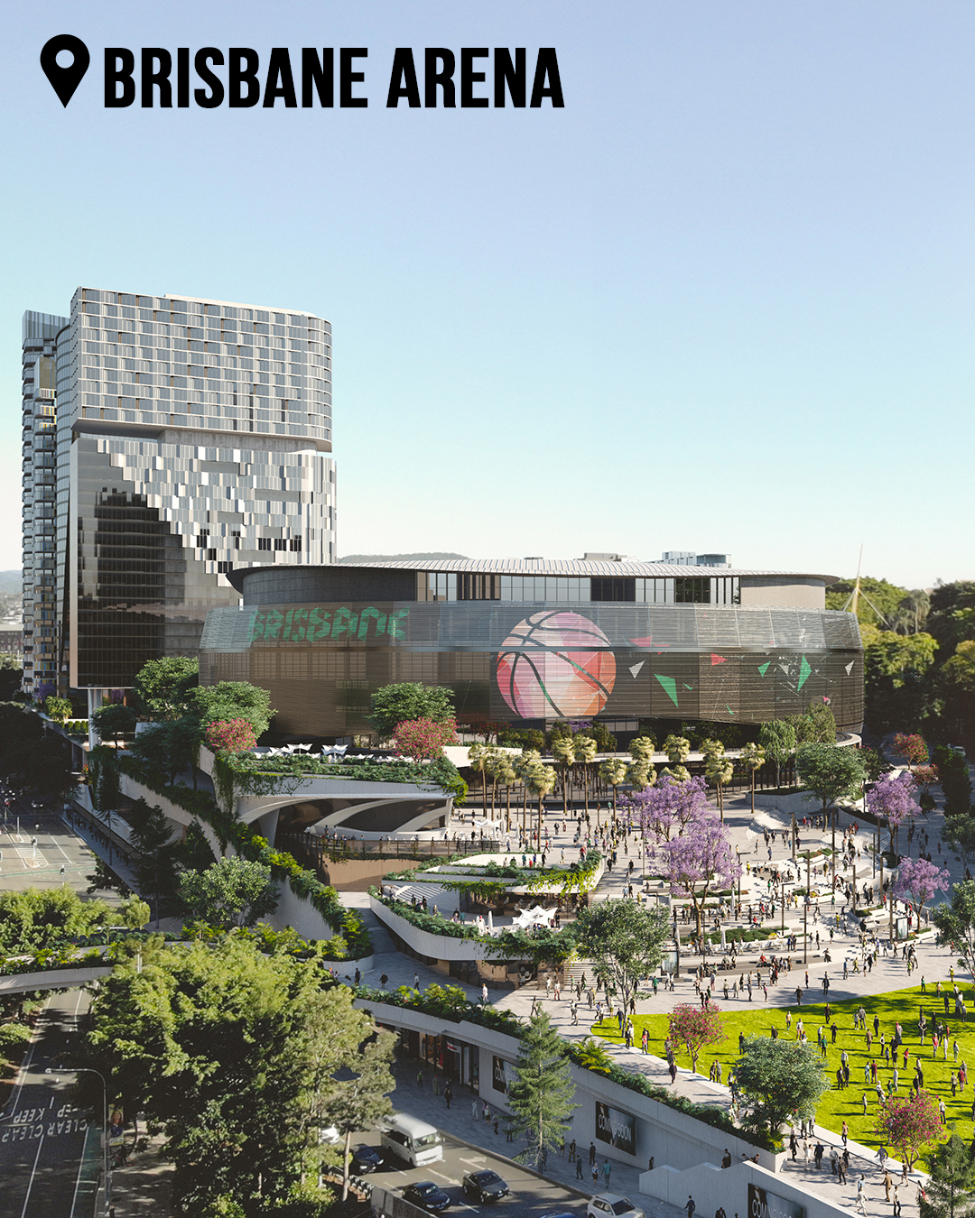 Brisbane Olympics Arena.