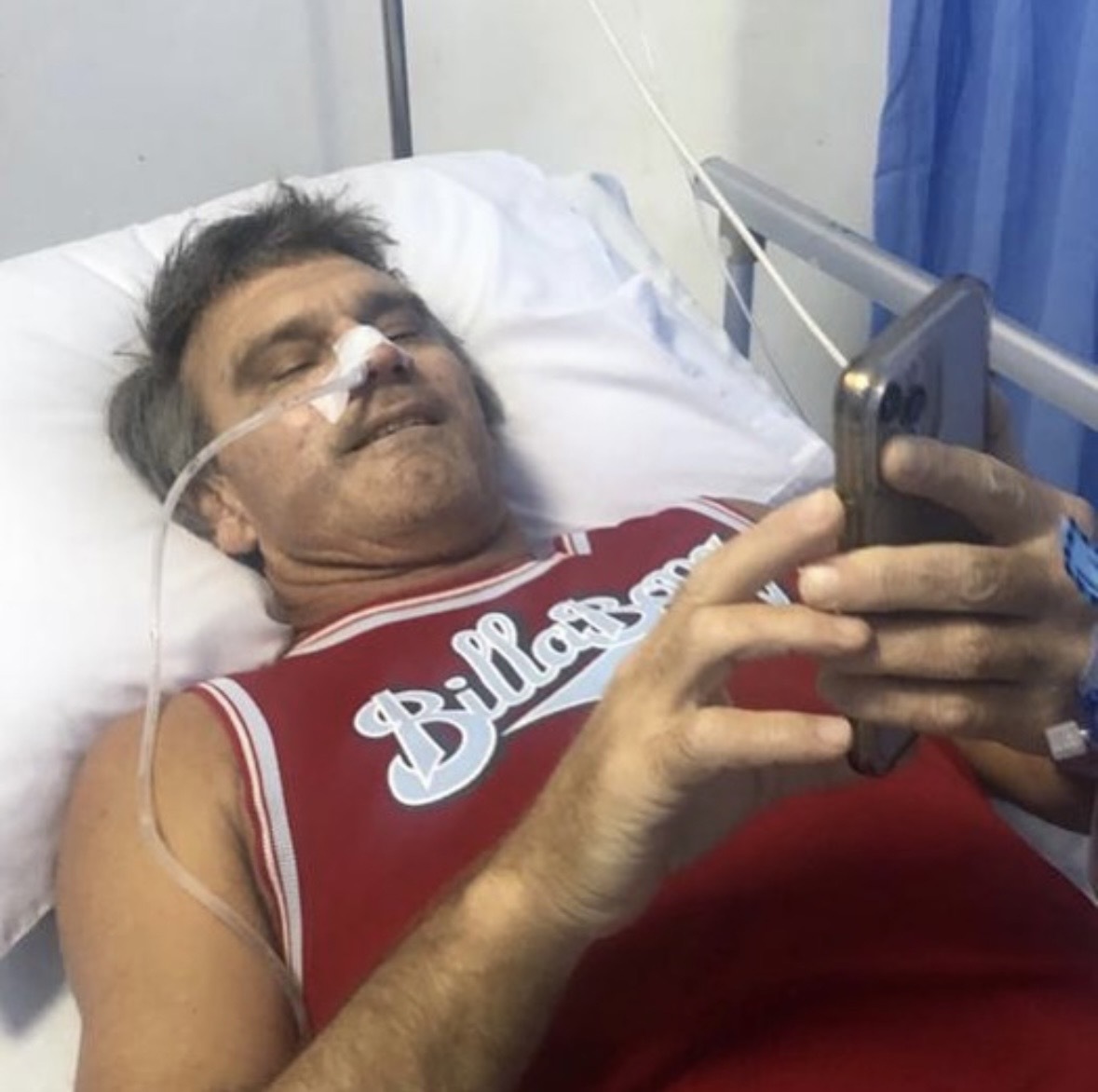 Surfing legend pleas for 'life-saving' help from Bali hospital