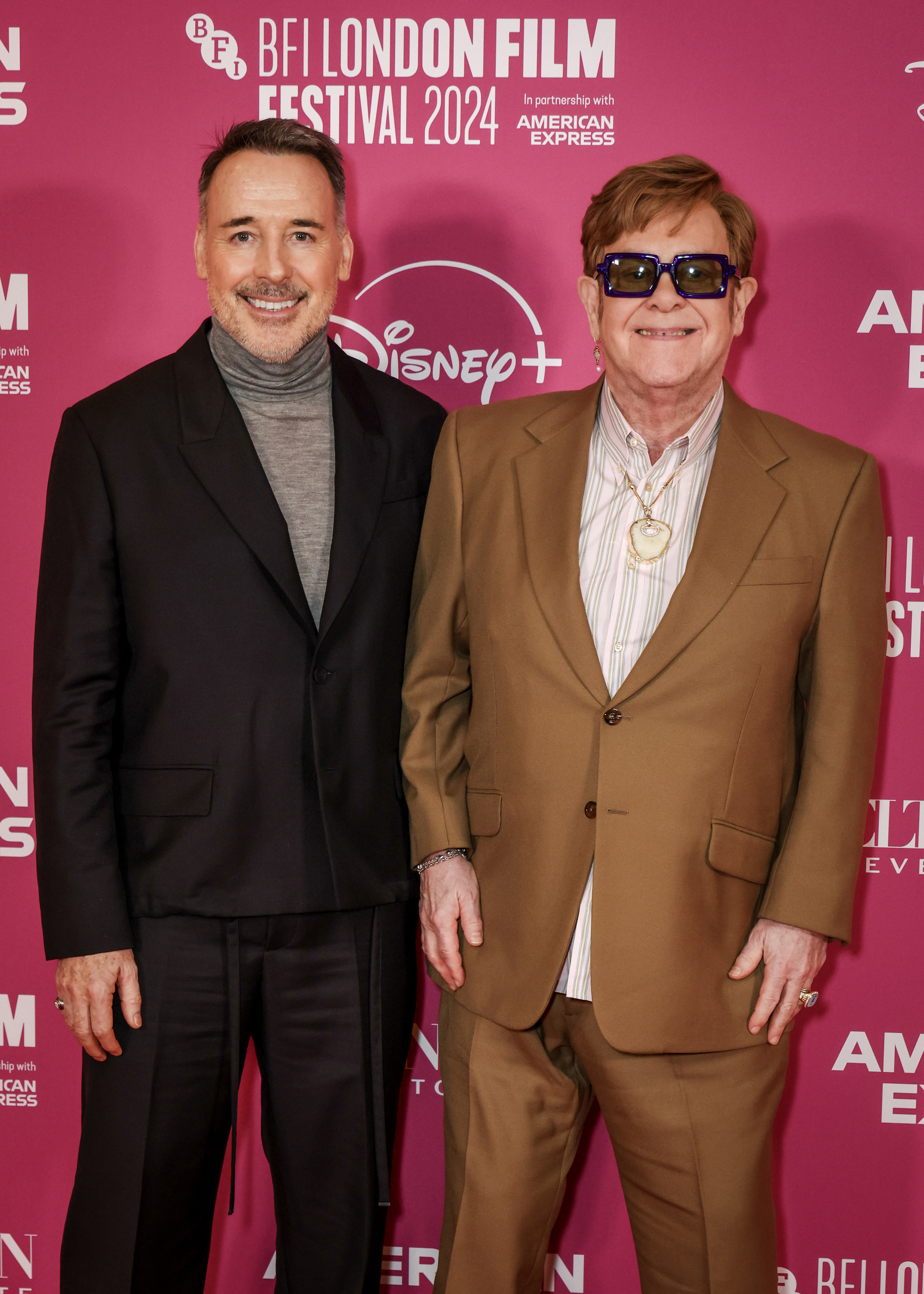 David Furnish and Elton John