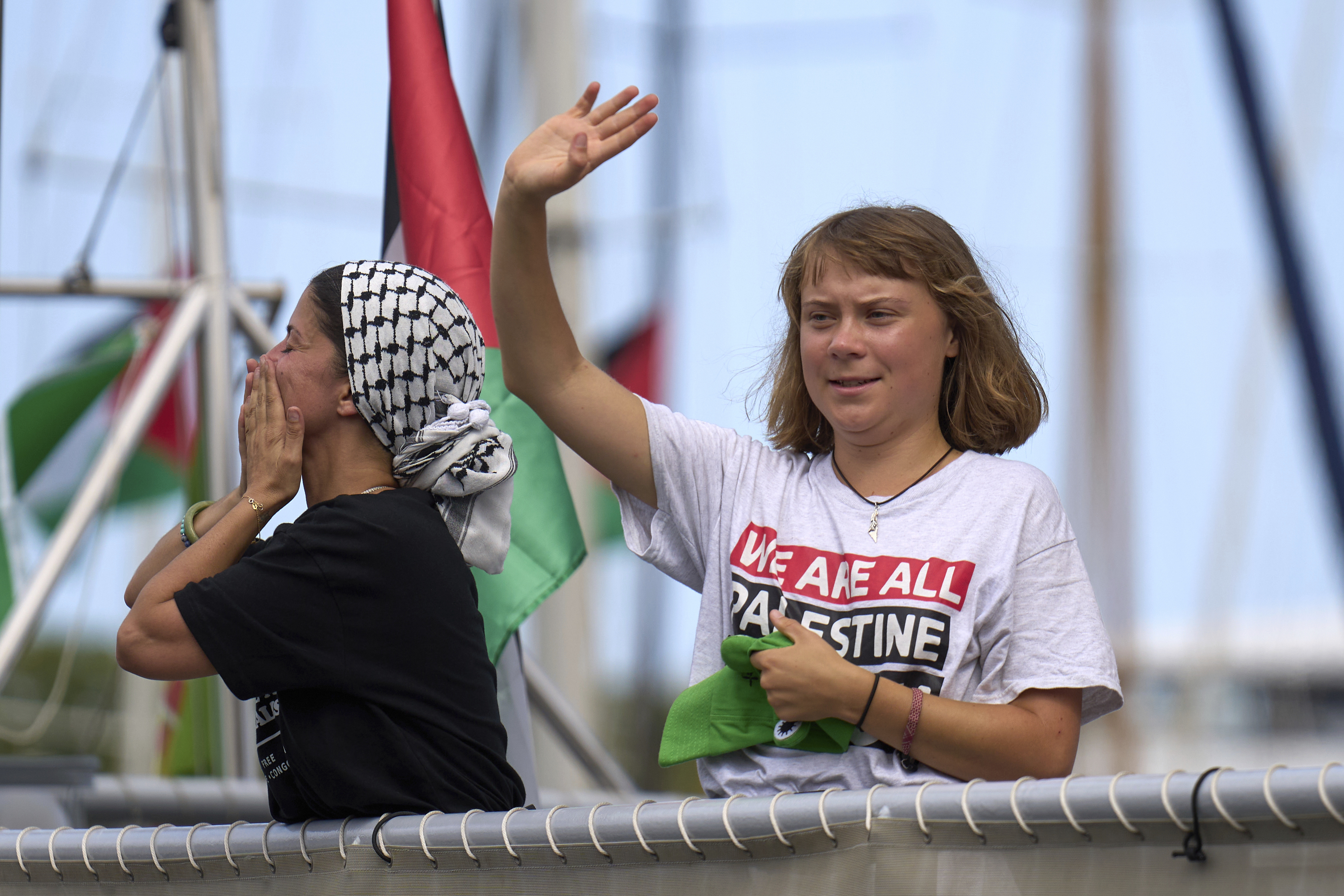 Greta Thunberg joins second aid flotilla bound for Gaza