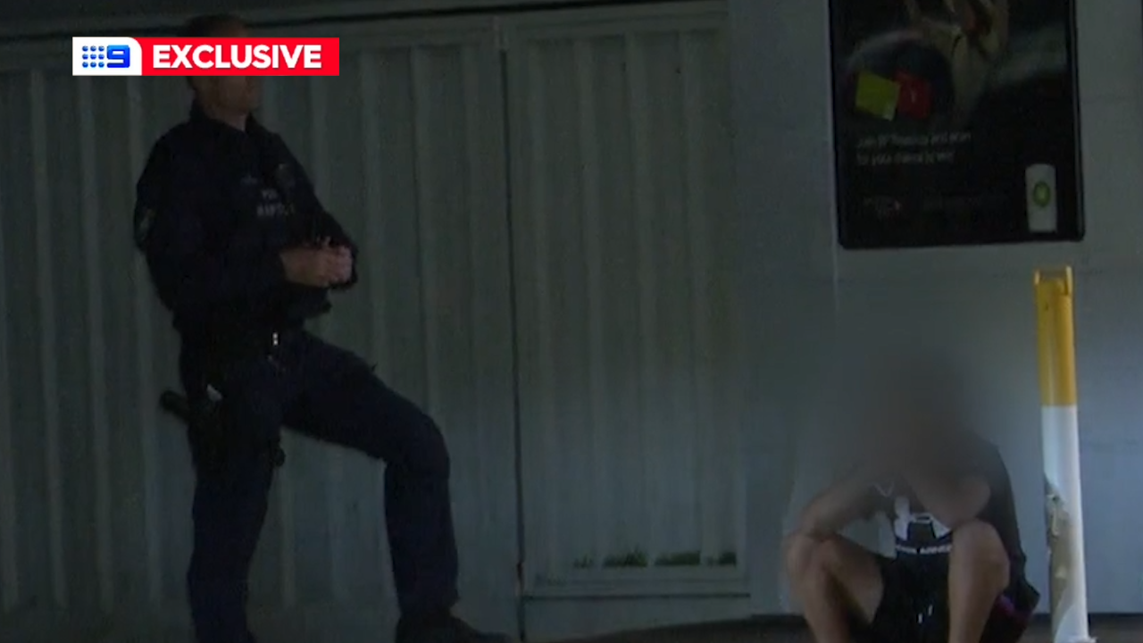 A teenager has been arrested after an alleged assault where a gun was drawn in Sydney's south west.