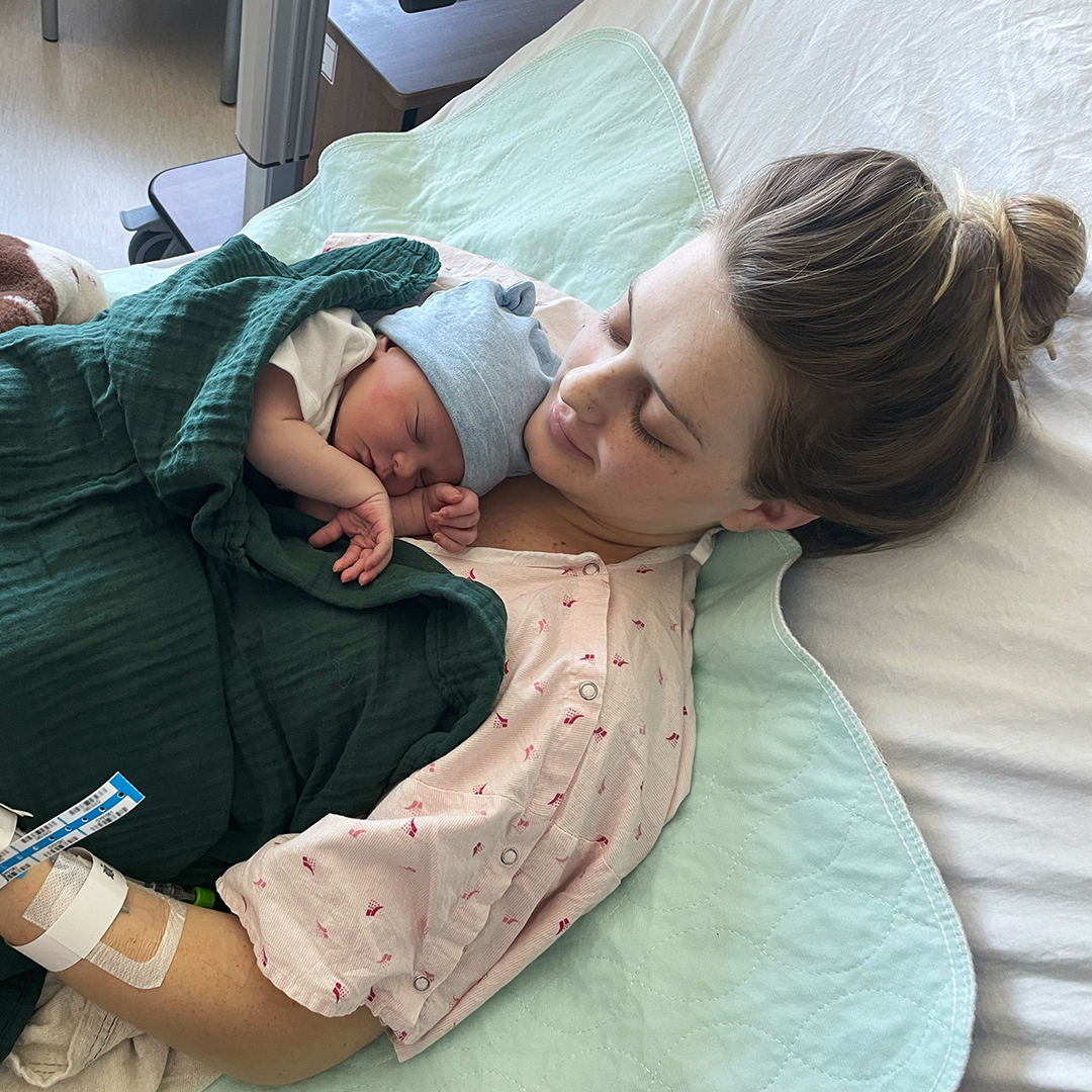 Florida woman welcomes baby during Hurricane Milton