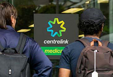 Young people outside Centrelink office (Getty)