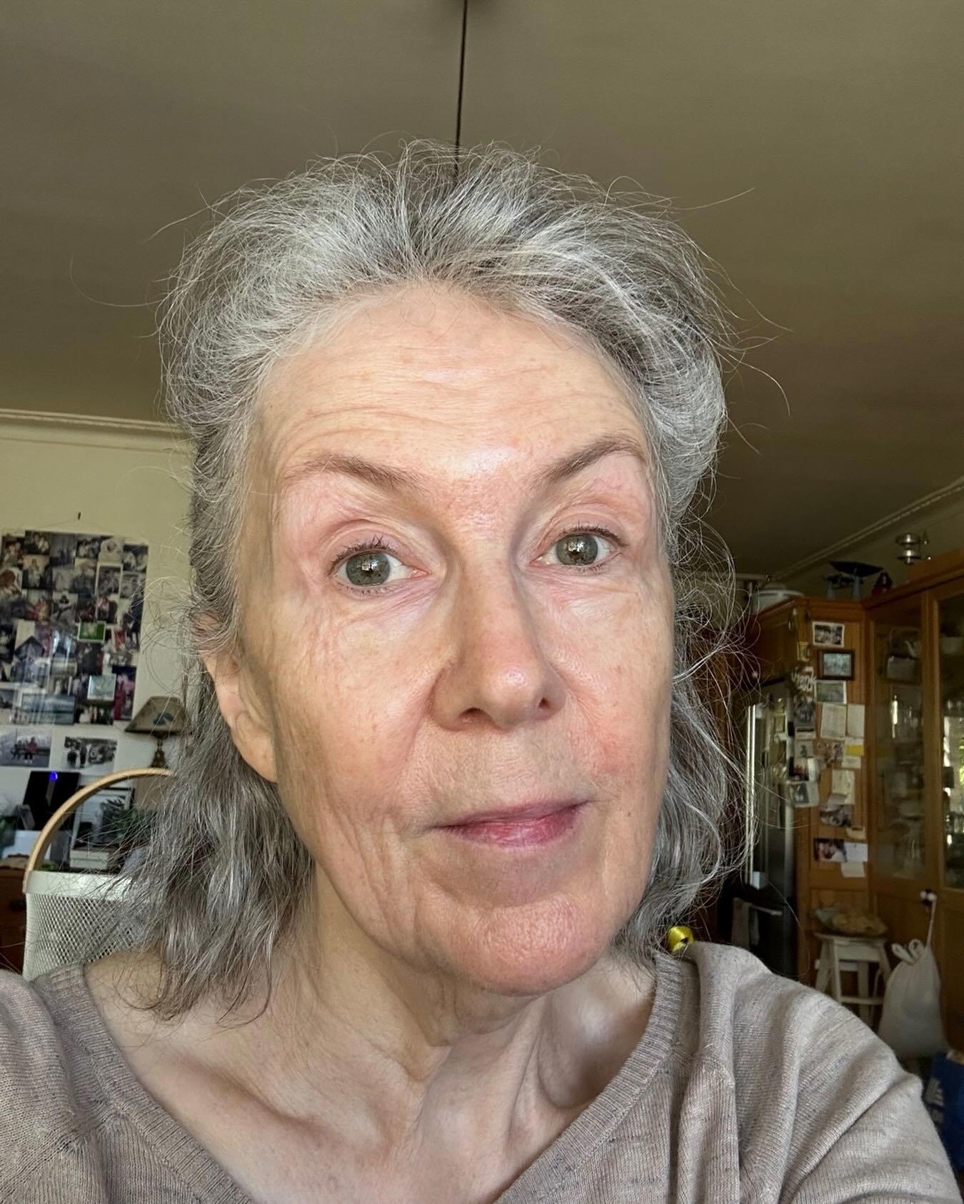 Debra Lawrance candid no makeup selfie Home and Away