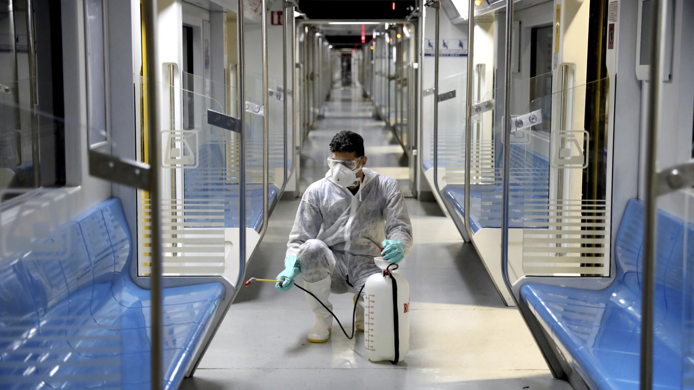 Iran fights the spread of coronavirus.