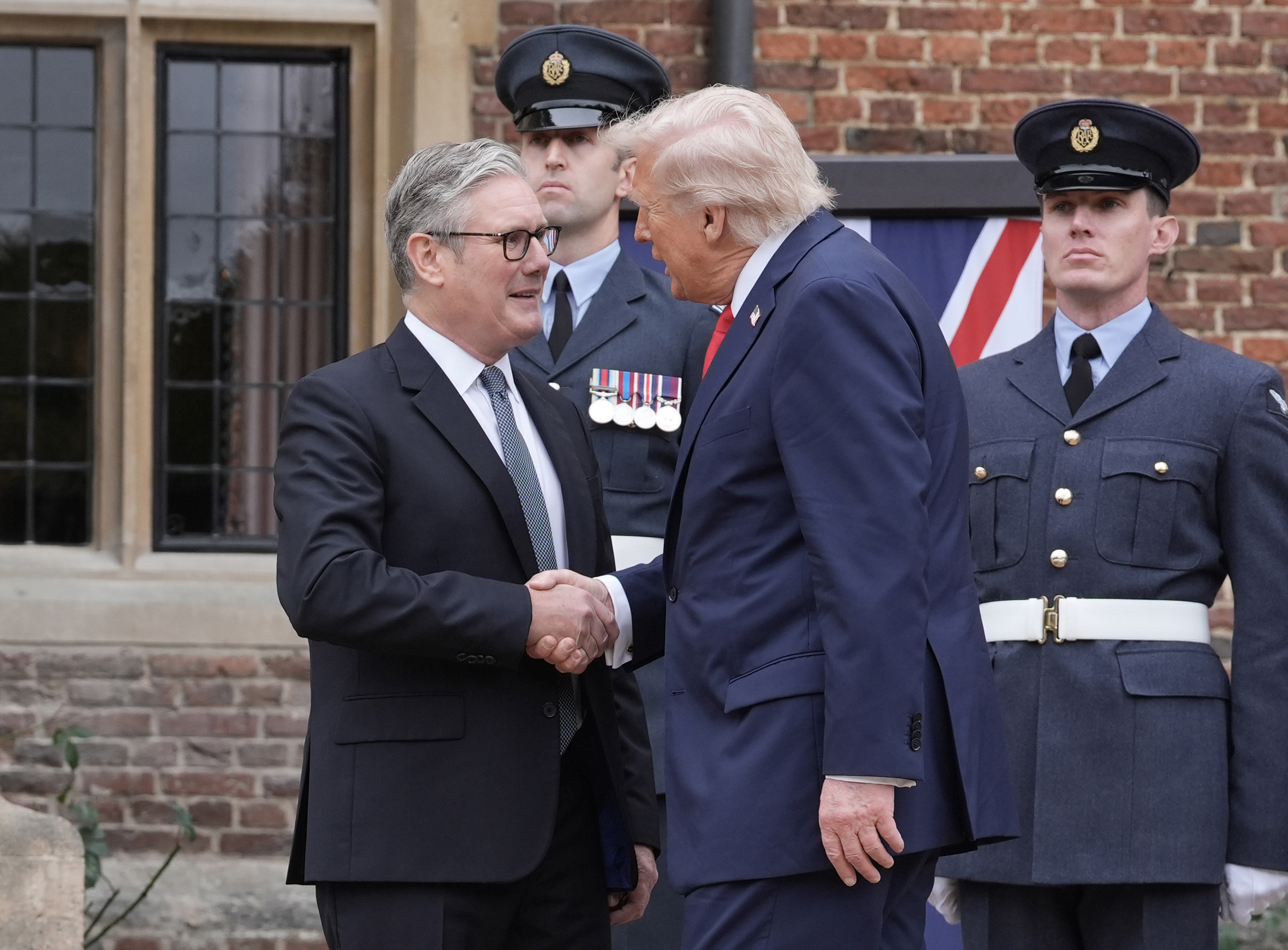 Keir Starmer, US President Donald Trump 