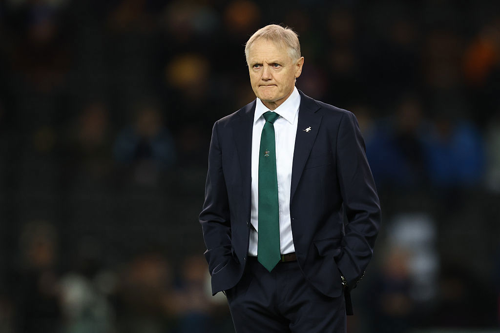 Joe Schmidt at Stadio Friuli.
