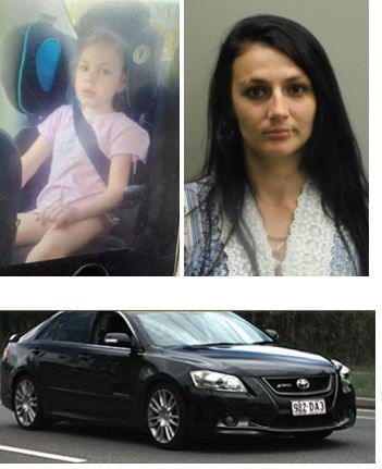 Police have issued an amber alert for the child who went missing after being placed inside a black Toyota sedan. 