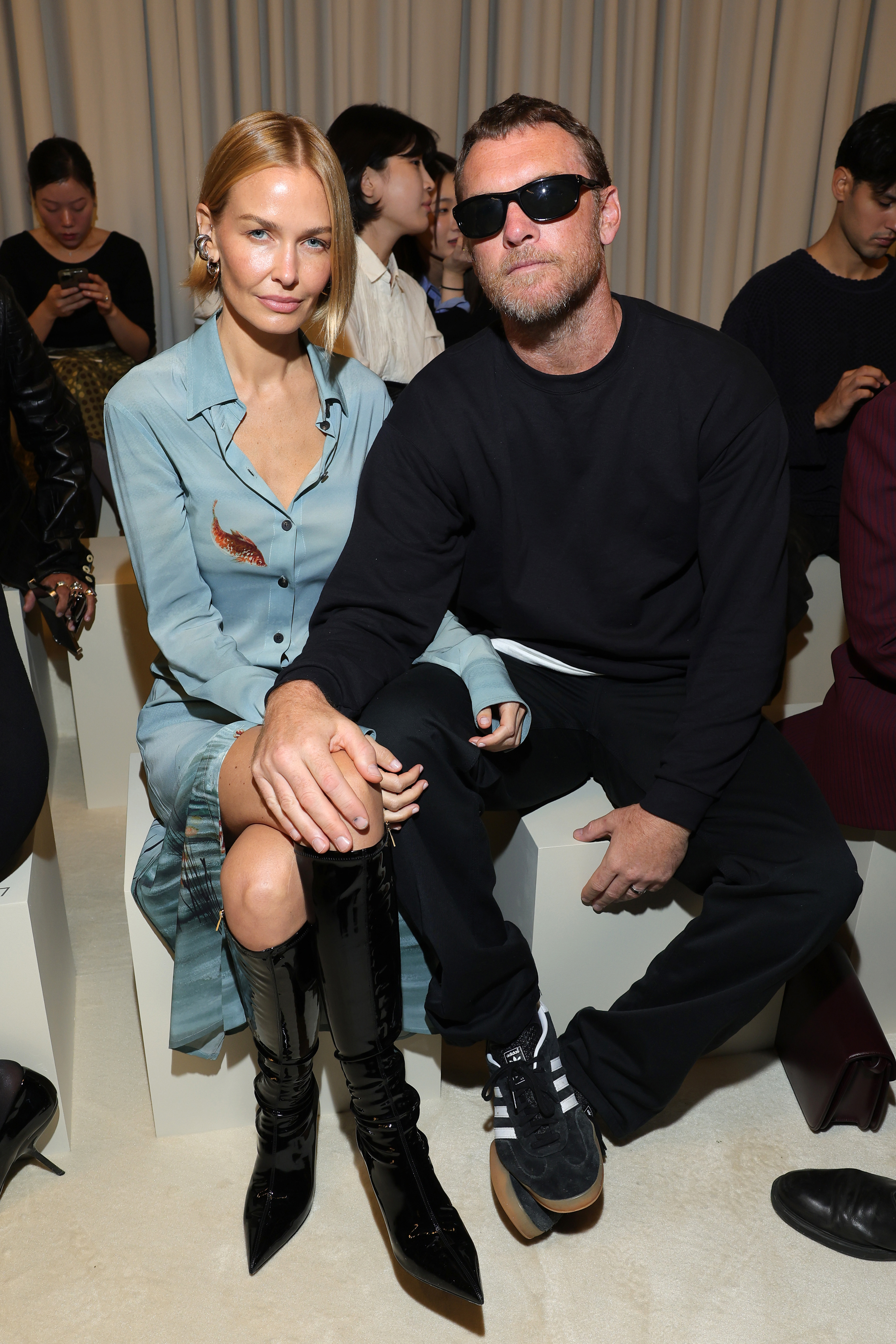 Lara Worthington and Sam Worthington