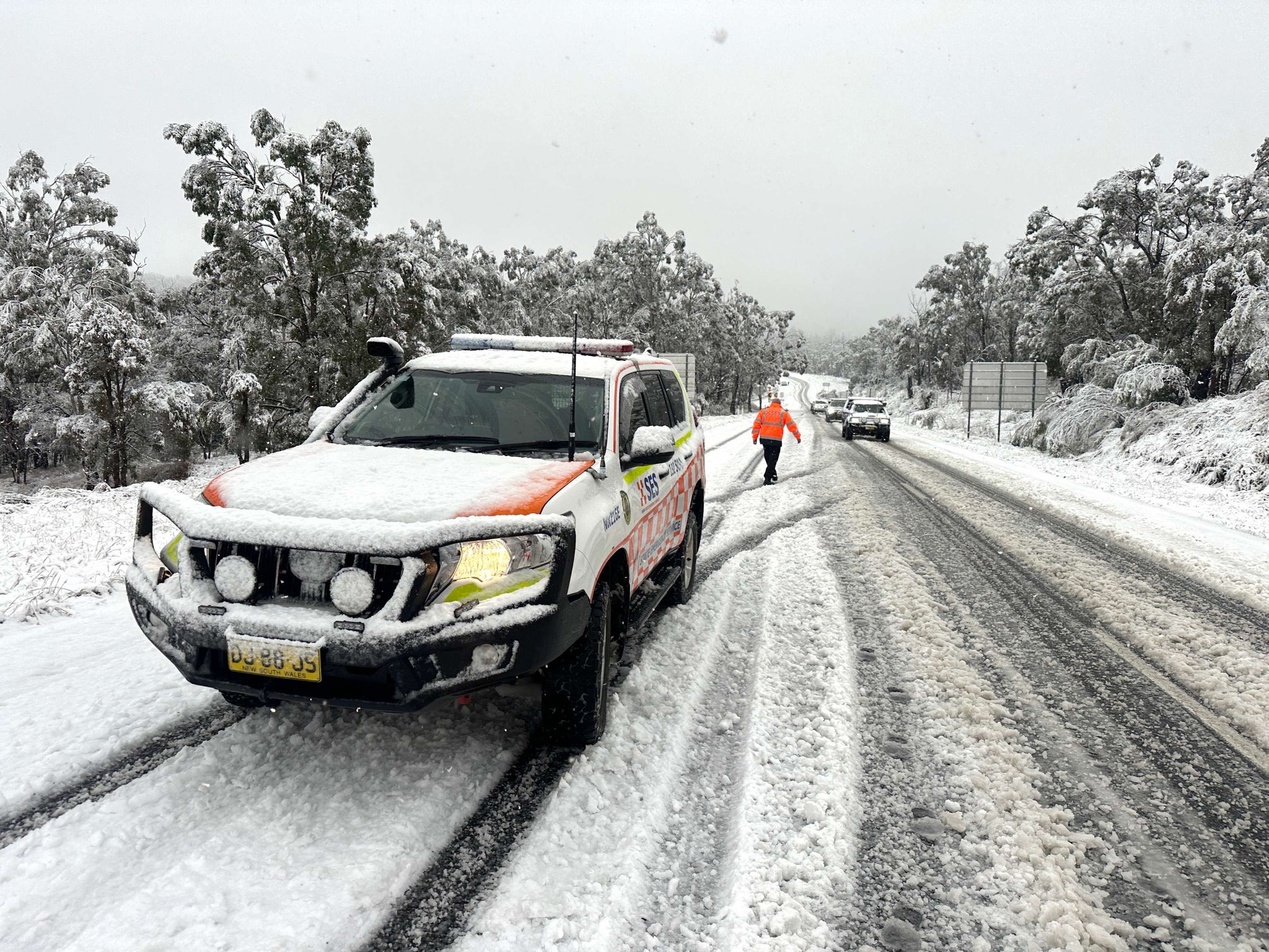 A woman is missing after being swept away in floodwaters in the NSW Hunter region as large parts of the state are drenched by heavy rain.