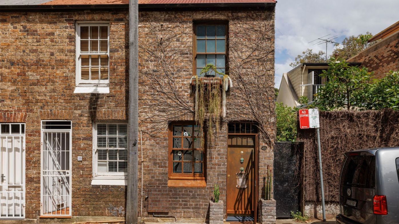 Sydney terrace smallest house Domain