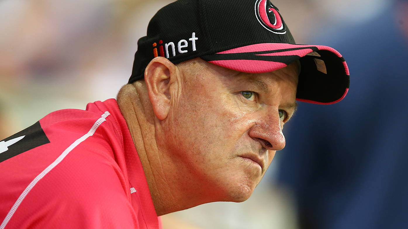 Sydney Sixers coach Greg Shipperd.